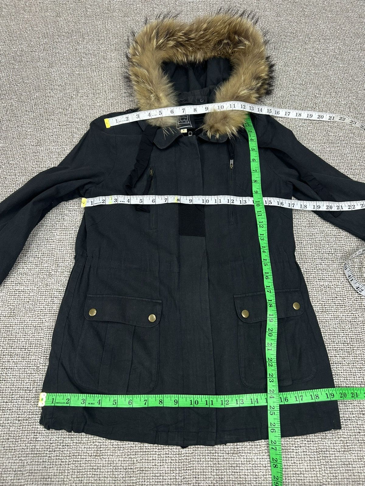 If Six Was Nine Cynthia Rowley Fur Soft Jacket Z256 Size S / US 4 / IT 40 - 7 Thumbnail