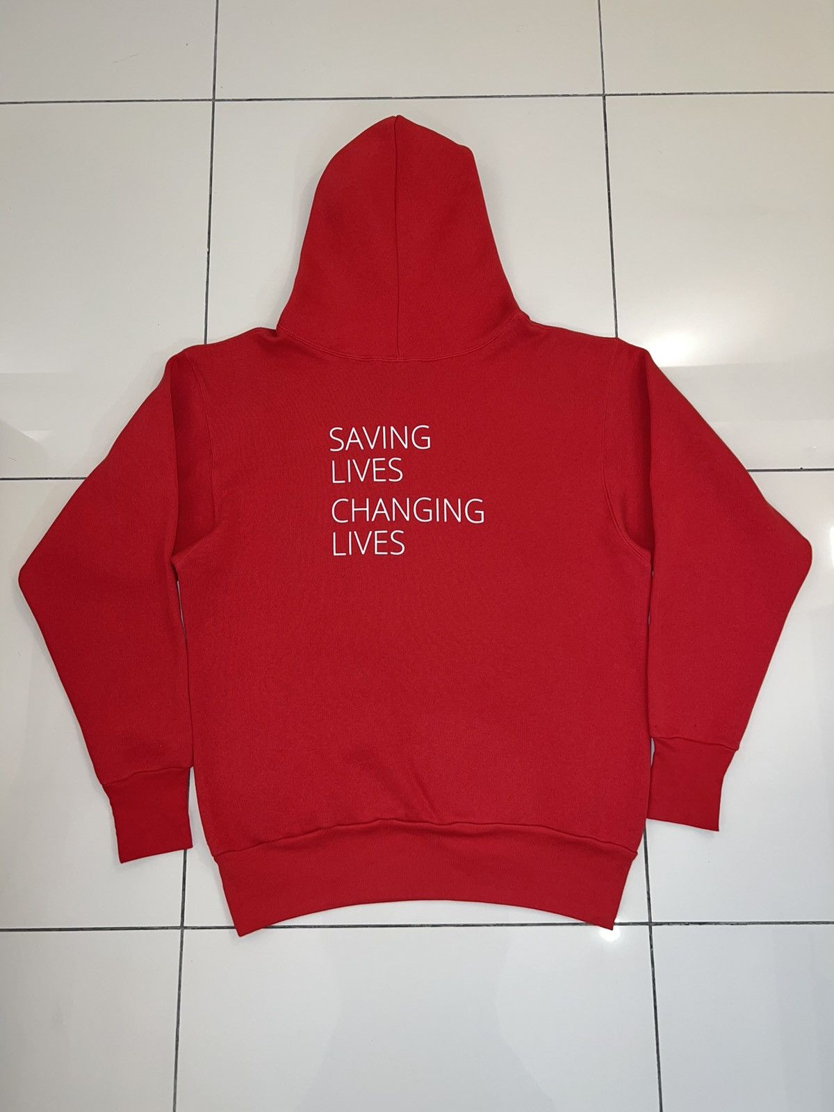 Balenciaga X WFP Hoodie Red