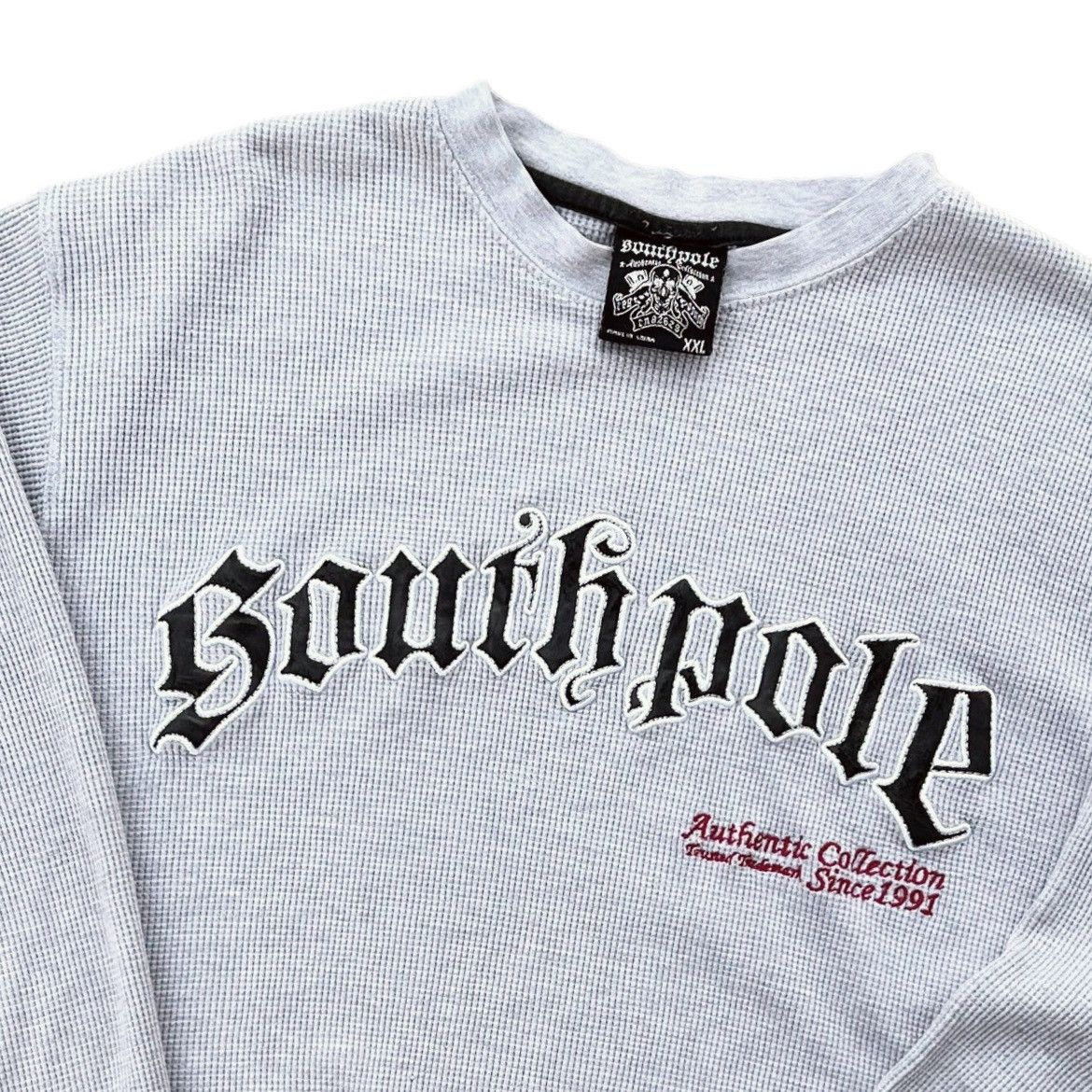 Southpole × Vintage RARE Vintage Y2K SouthPole Spell-out Thermal Shirt Size US L / EU 52-54 / 3 - 2 Thumbnail