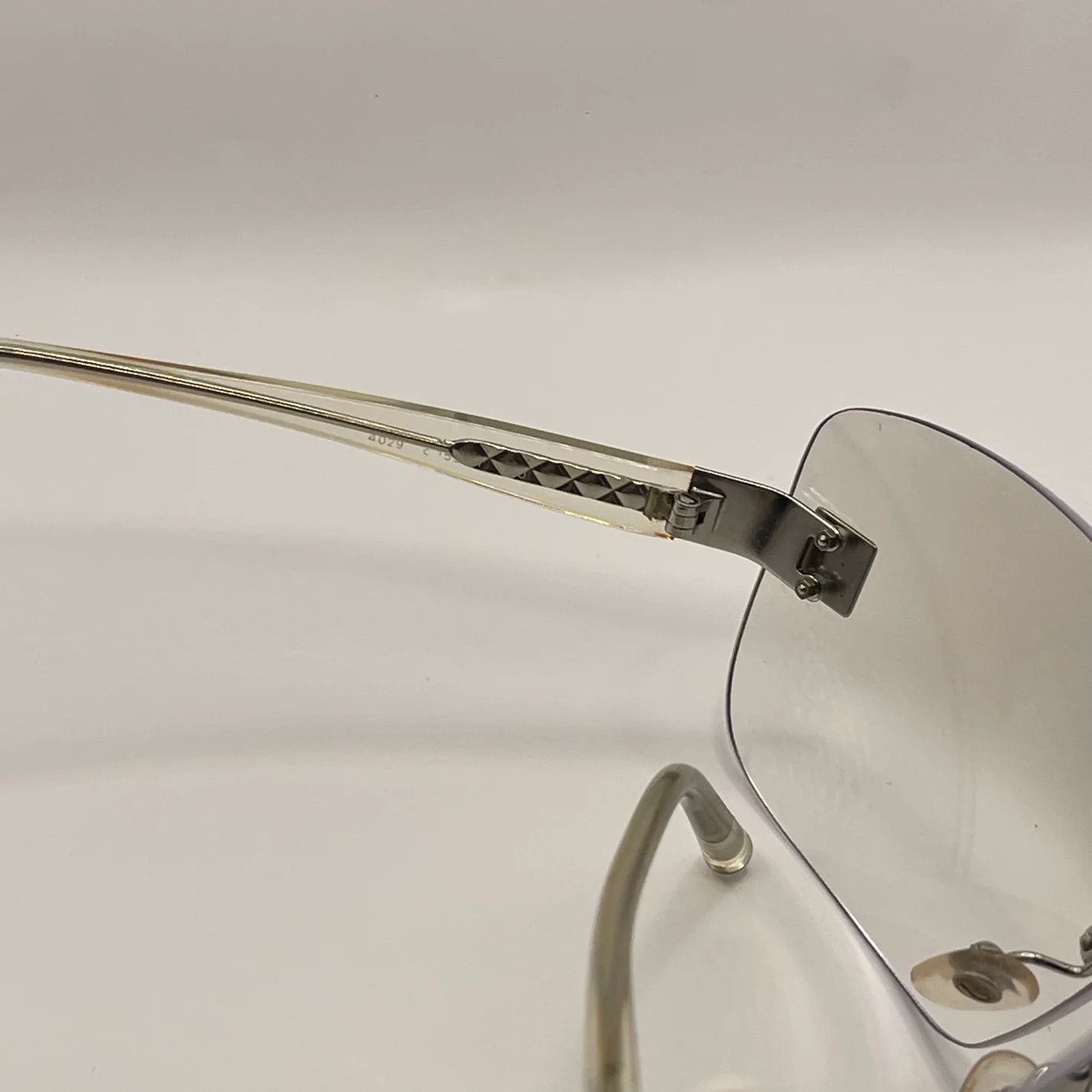 Chanel CHANEL SUNGLASSES 4029 LOGO CC Metal Vintage Iconic Size ONE SIZE - 8 Thumbnail