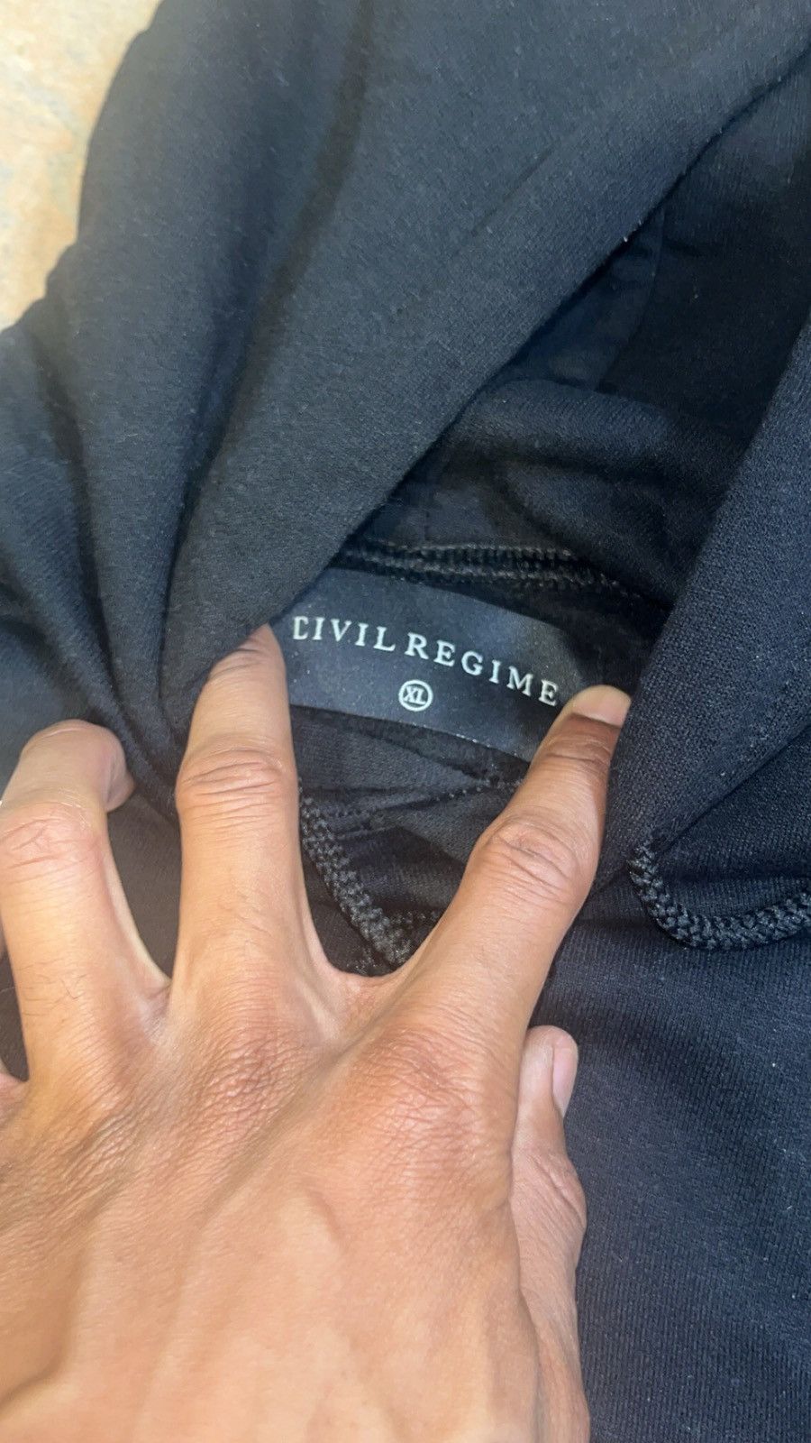 Civil Regime Civil Regime hoodie Sz XL new without tags Size US XL / EU 56 / 4 - 3 Thumbnail