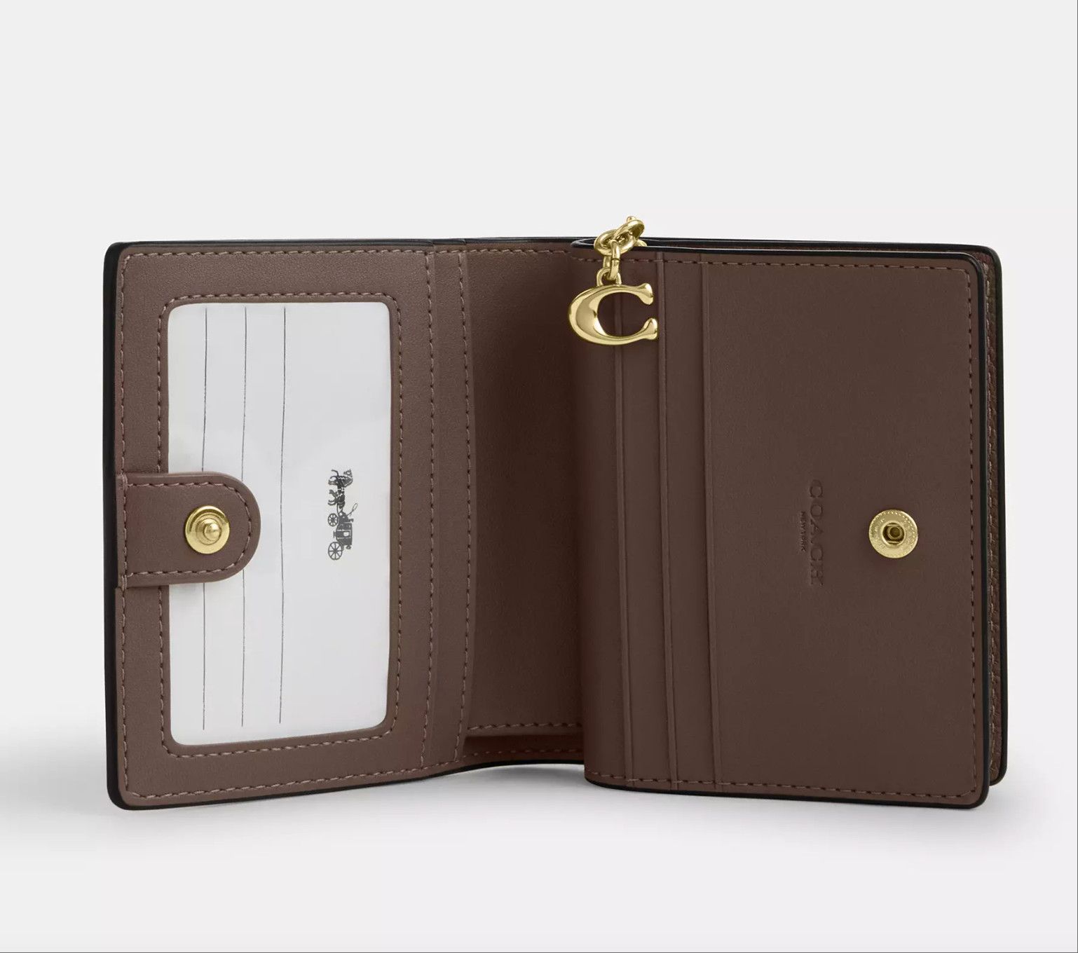 Coach Snap Wallet With Rivets CDM38 Size ONE SIZE - 8 Thumbnail