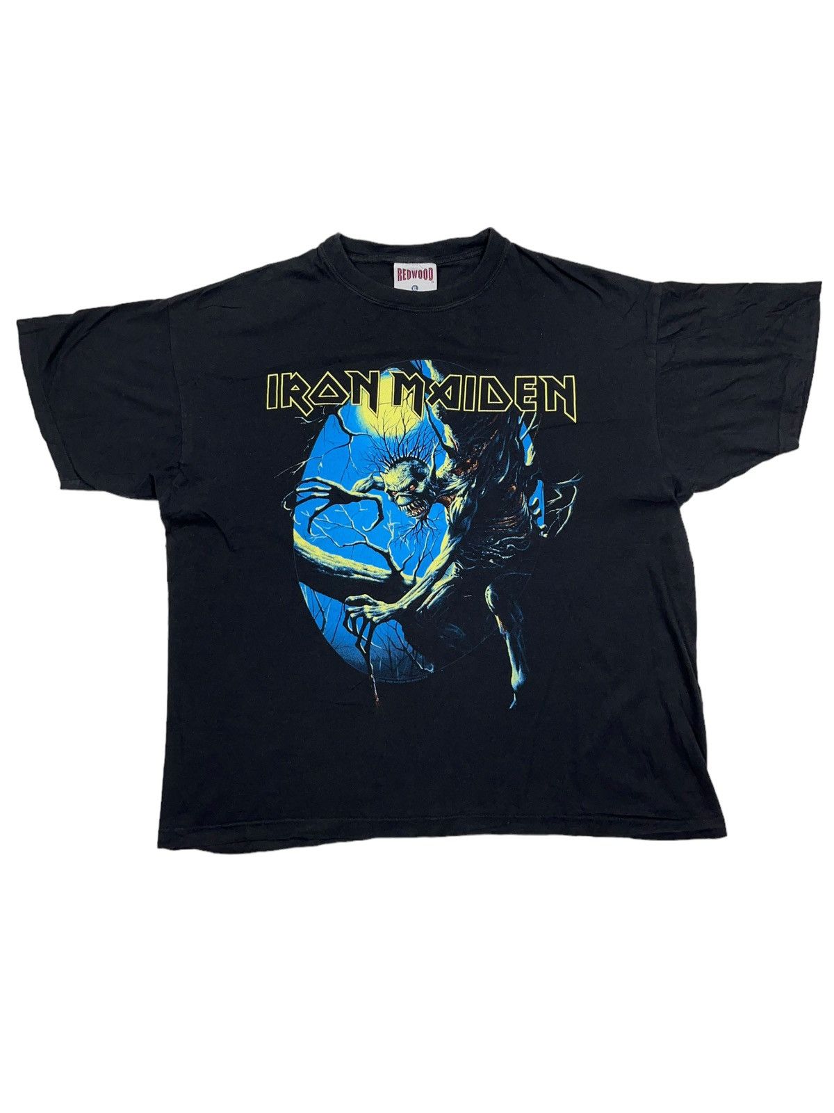 Vintage 1992 Iron Maiden Fear of the Darkness T-shirt