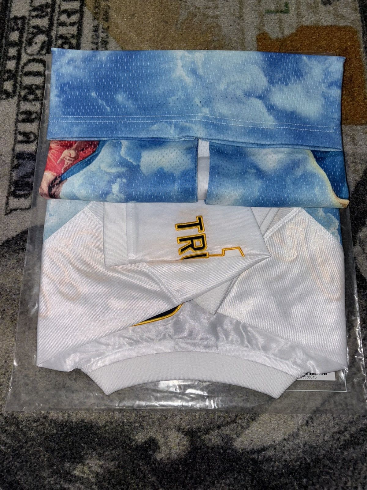 Palace Palace 1 Truth Jersey White Size US L / EU 52-54 / 3 - 3 Thumbnail