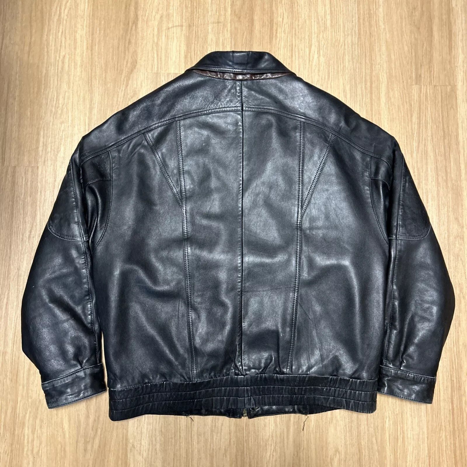 Peter Millar Vintage Peter Millar 100% Genuine Black Leather Size US S / EU 44-46 / 1 - 3 Thumbnail
