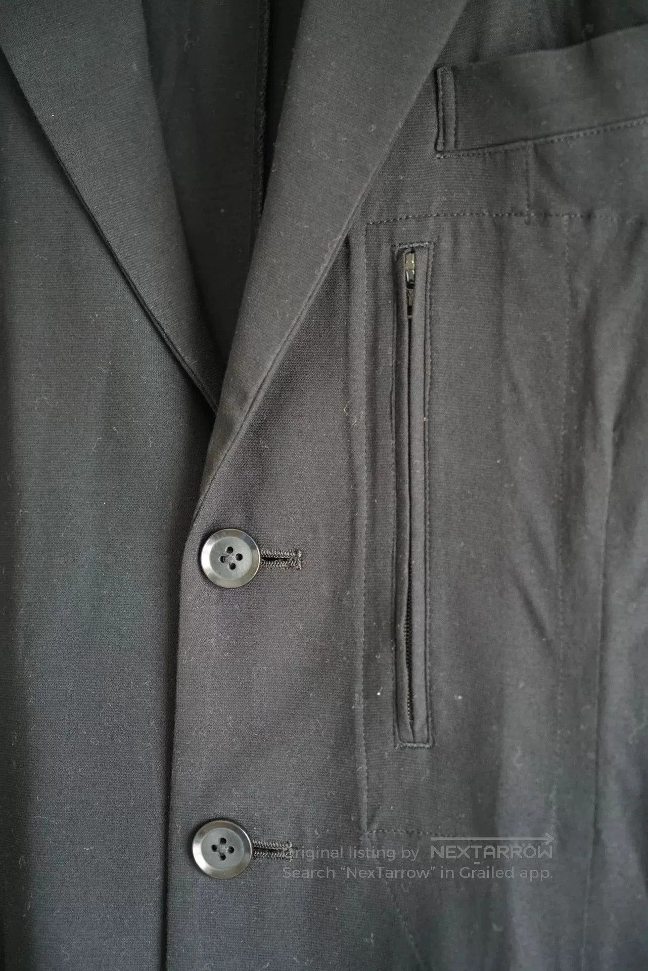 Yohji Yamamoto yohji yamamoto black oversized tailored blazer. Size US S / EU 44-46 / 1 - 3 Thumbnail