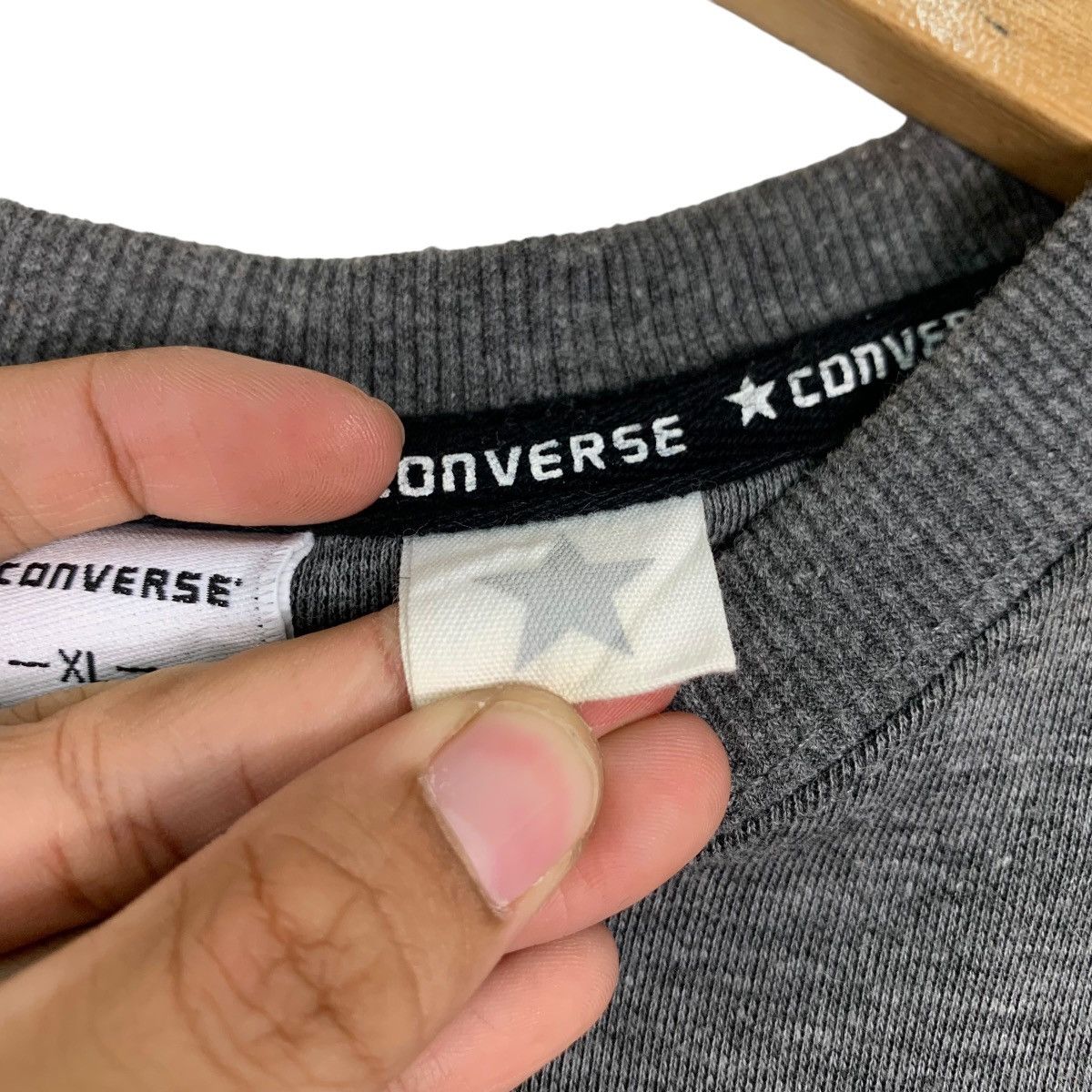 Converse CONVERSE All Star Small Logo Colorblock Sweatshirt #1035-C47 Size US XL / EU 56 / 4 - 12 Thumbnail
