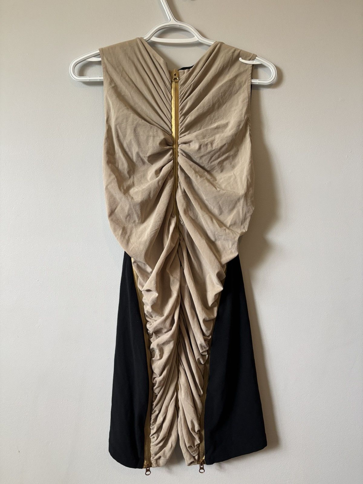 Other LIE SANG BONG PARIS Avant-Garde Sculptural Draped Dress Size S / US 4 / IT 40 - 2 Thumbnail