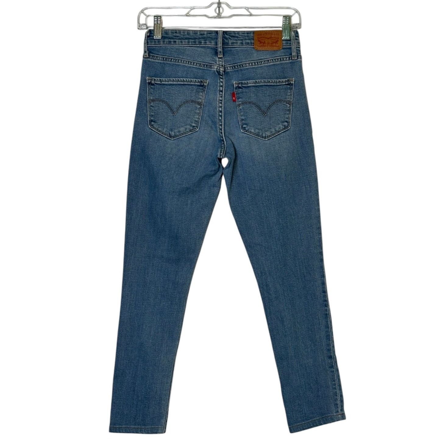 Levi's Levi Strauss 721 high rise distressed jeans size 25 - 2 Size 26" / US 2 / IT 38 - 8 Thumbnail