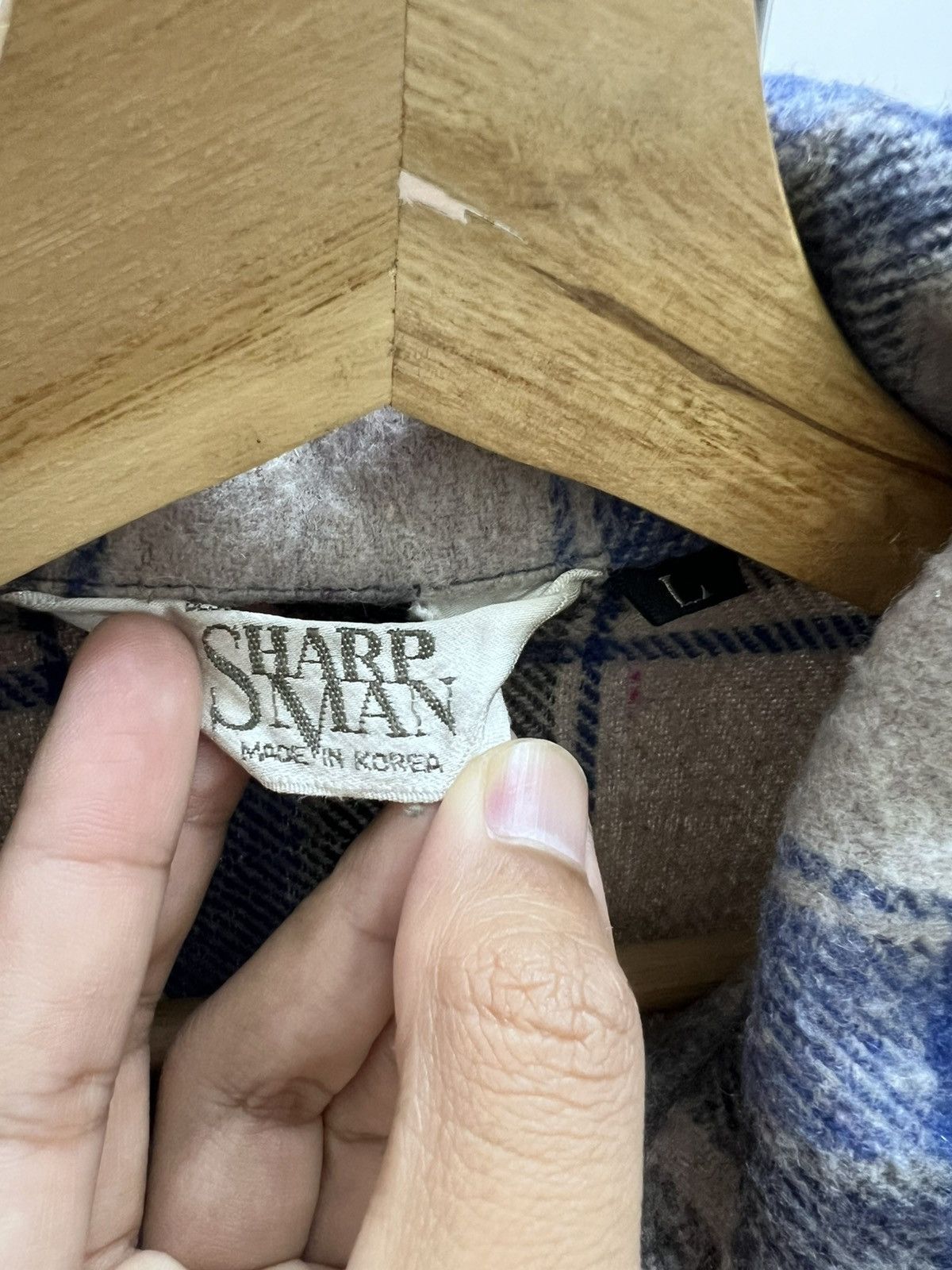 Flannel Vintage JapaneseBrand SharpSman Flannel Jacket Size US L / EU 52-54 / 3 - 4 Thumbnail