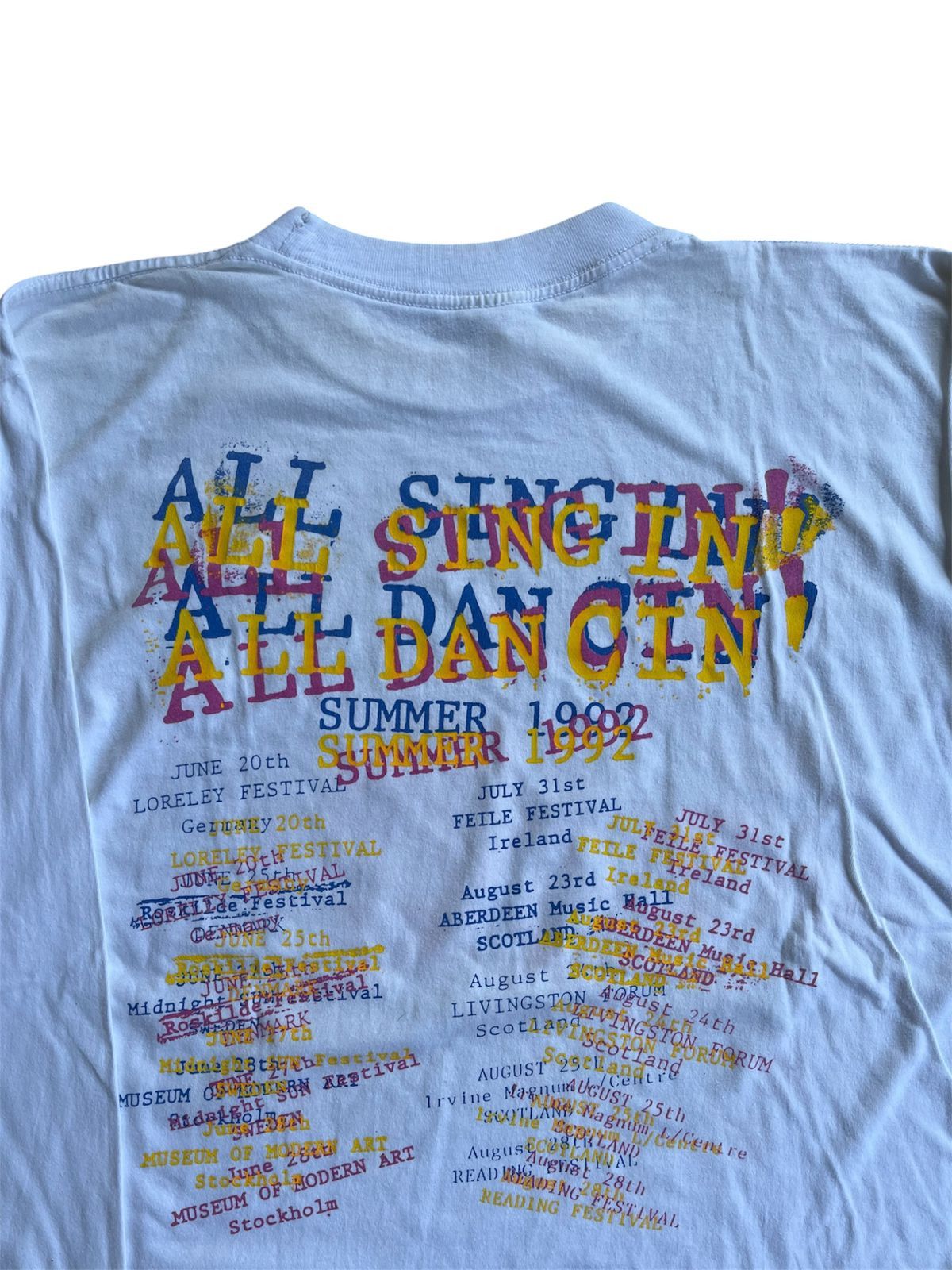 Band Tees 1992 The Wonder Stuff Longsleeve Size US XL / EU 56 / 4 - 4 Thumbnail
