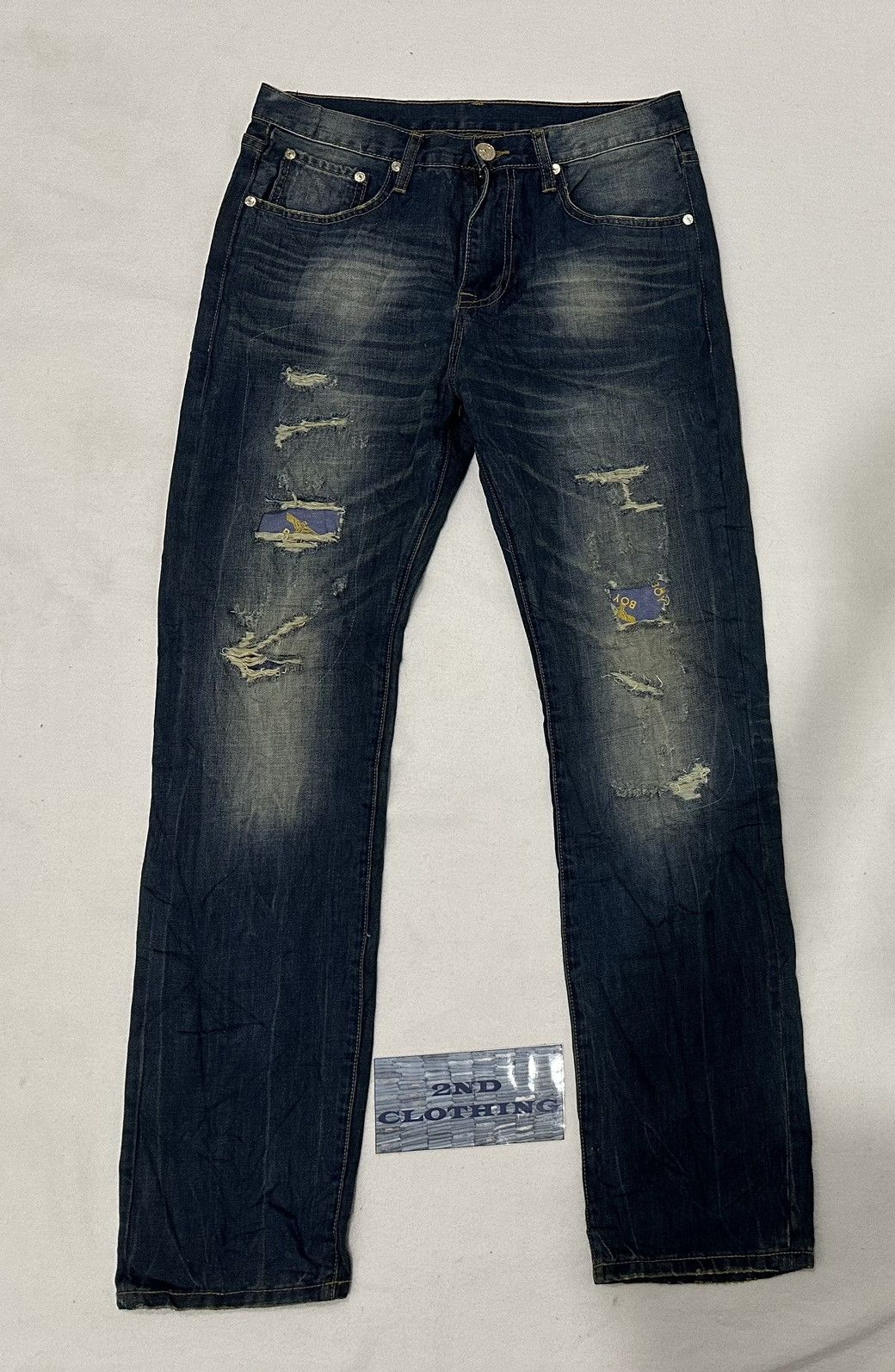 Boy London JEANS BOYLONDON DISTRESS Size US 32 / EU 48 - 1 Thumbnail