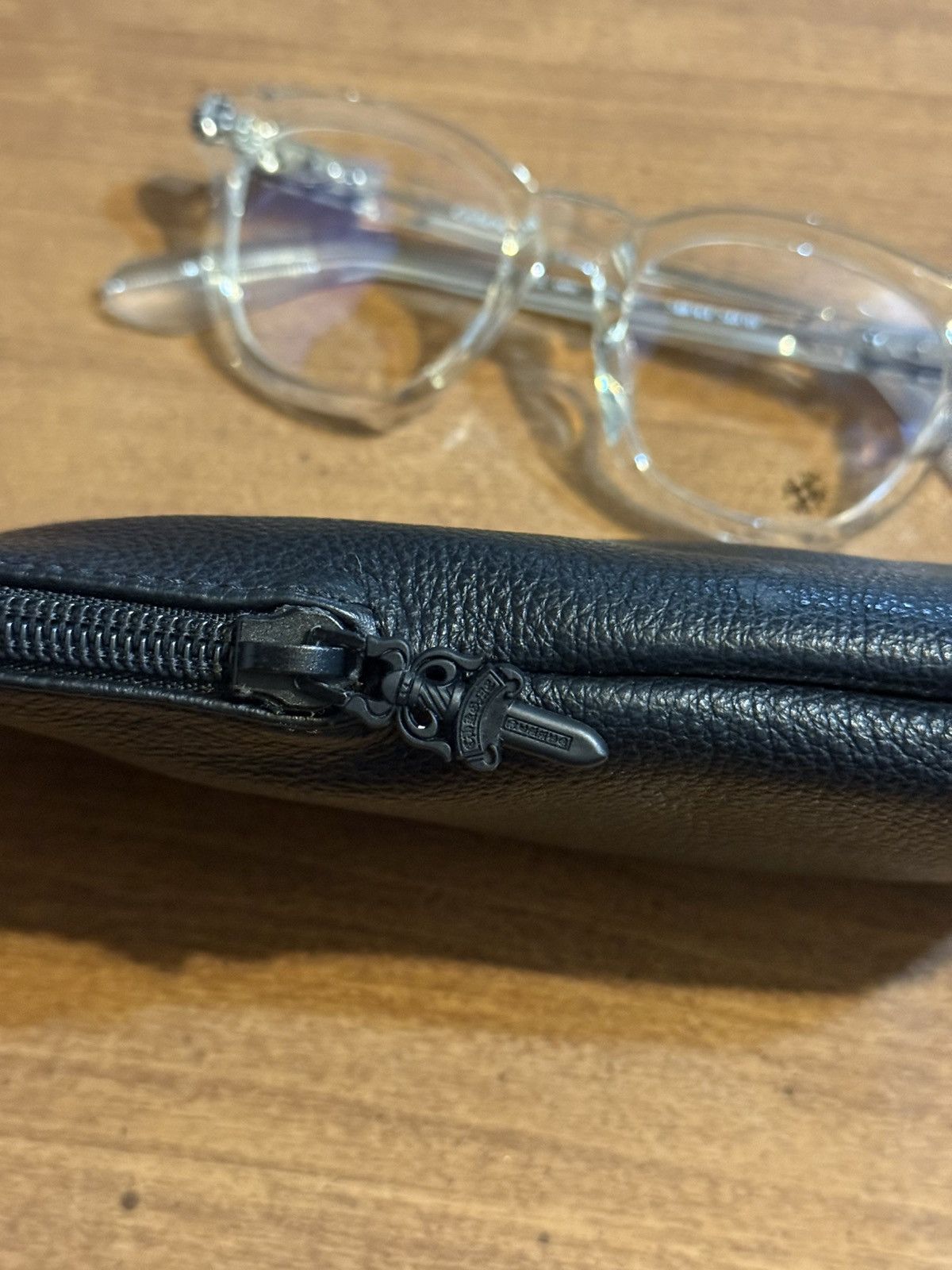 Chrome Hearts Chrome Hearts Smoke Show Glasses Frames Crystal Size ONE SIZE - 10 Thumbnail
