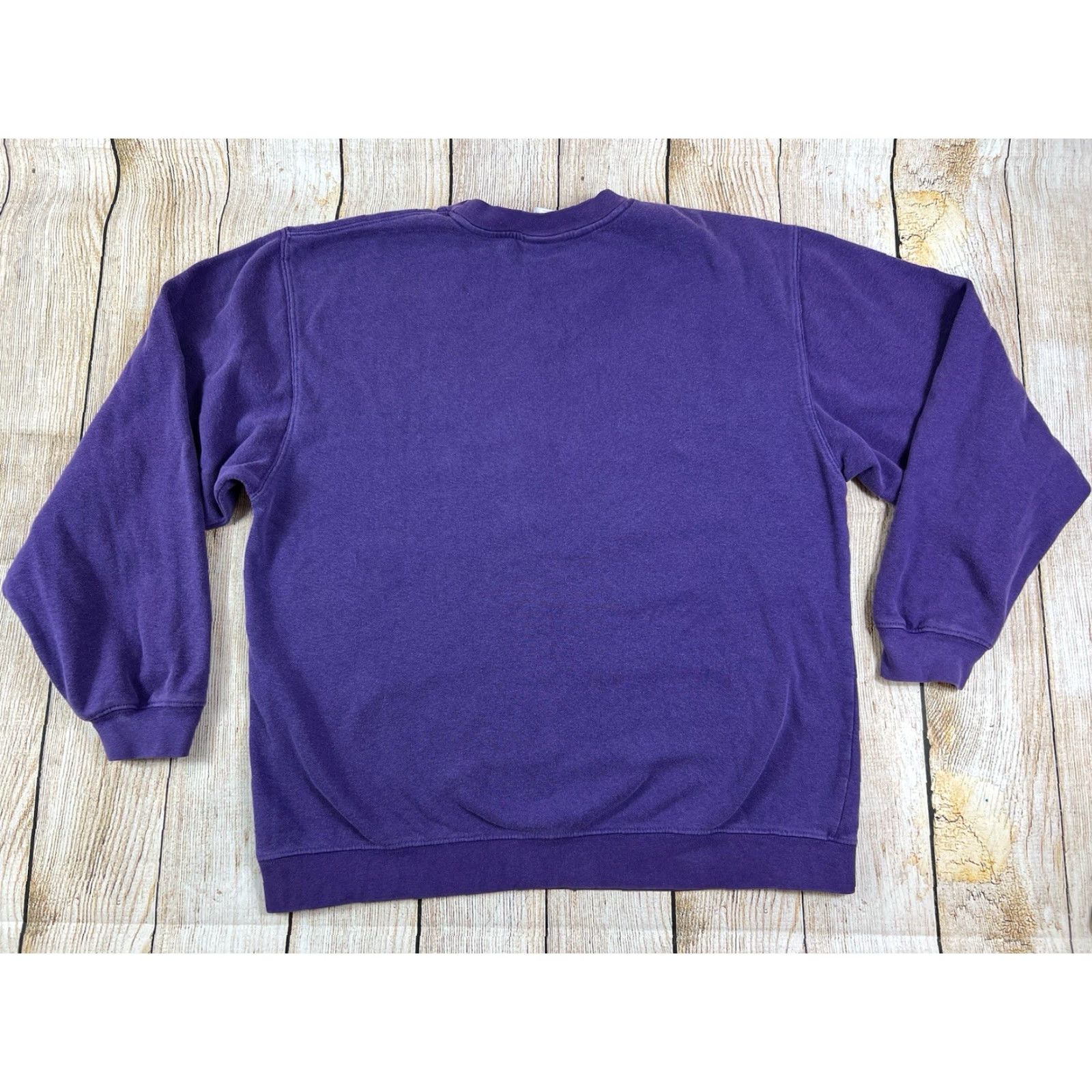 Disney VINTAGE Disney Store Eeyore Sweatshirt Purple L Women Crew Pullover Long Sleeve Regular Cotton Blend Size L / US 10 / IT 46 - 5 Thumbnail