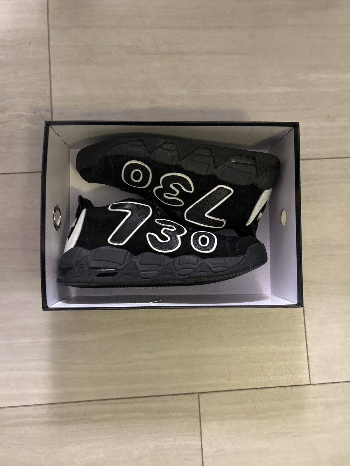 image of Asspizza 730 Baller Pros Size 12 Shoes in Black, Men's