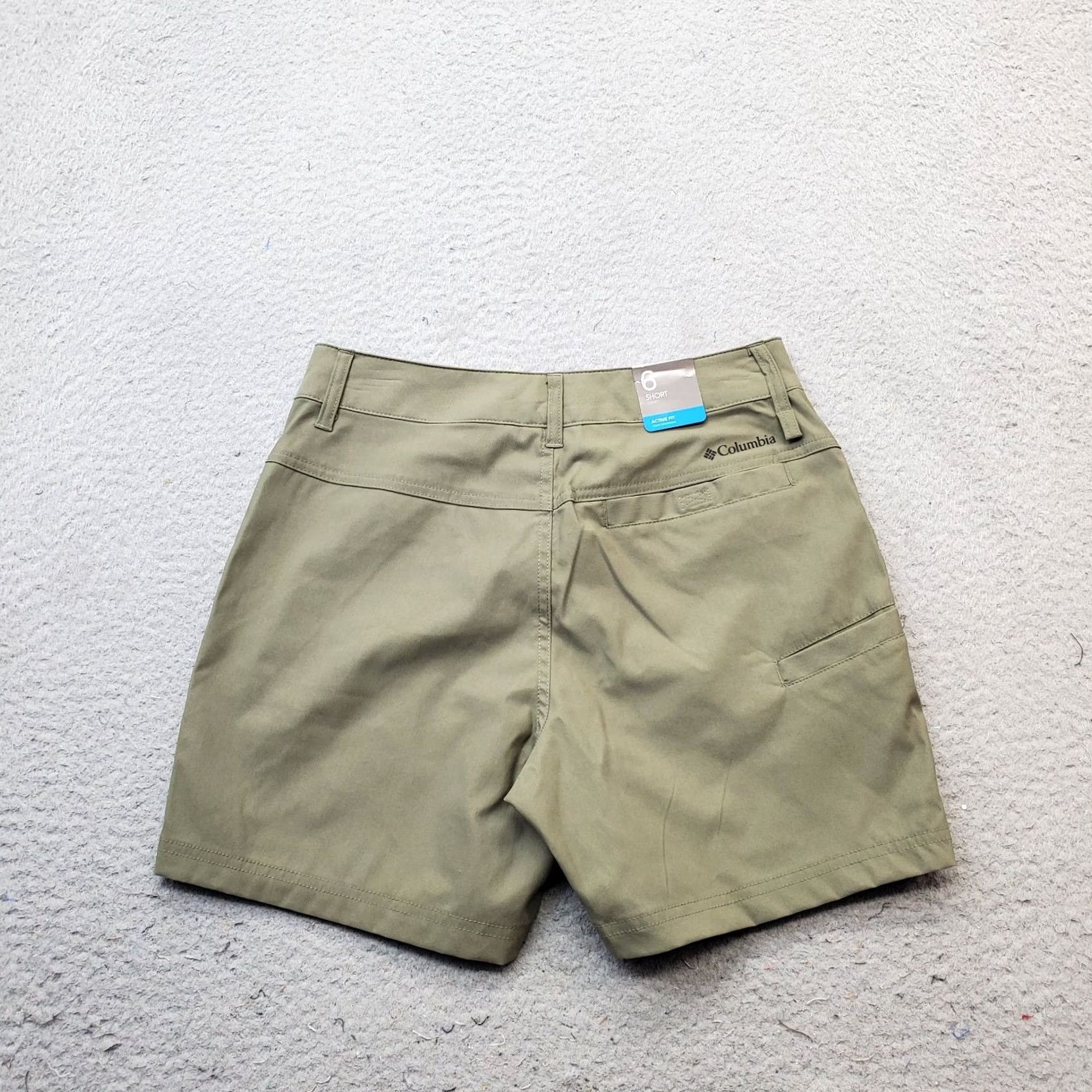 Vintage Columbia Womens Shorts 6 Green Omni Shade Broad Spectrum AK5999-397 Size 28" / US 6 / IT 42 - 2 Thumbnail