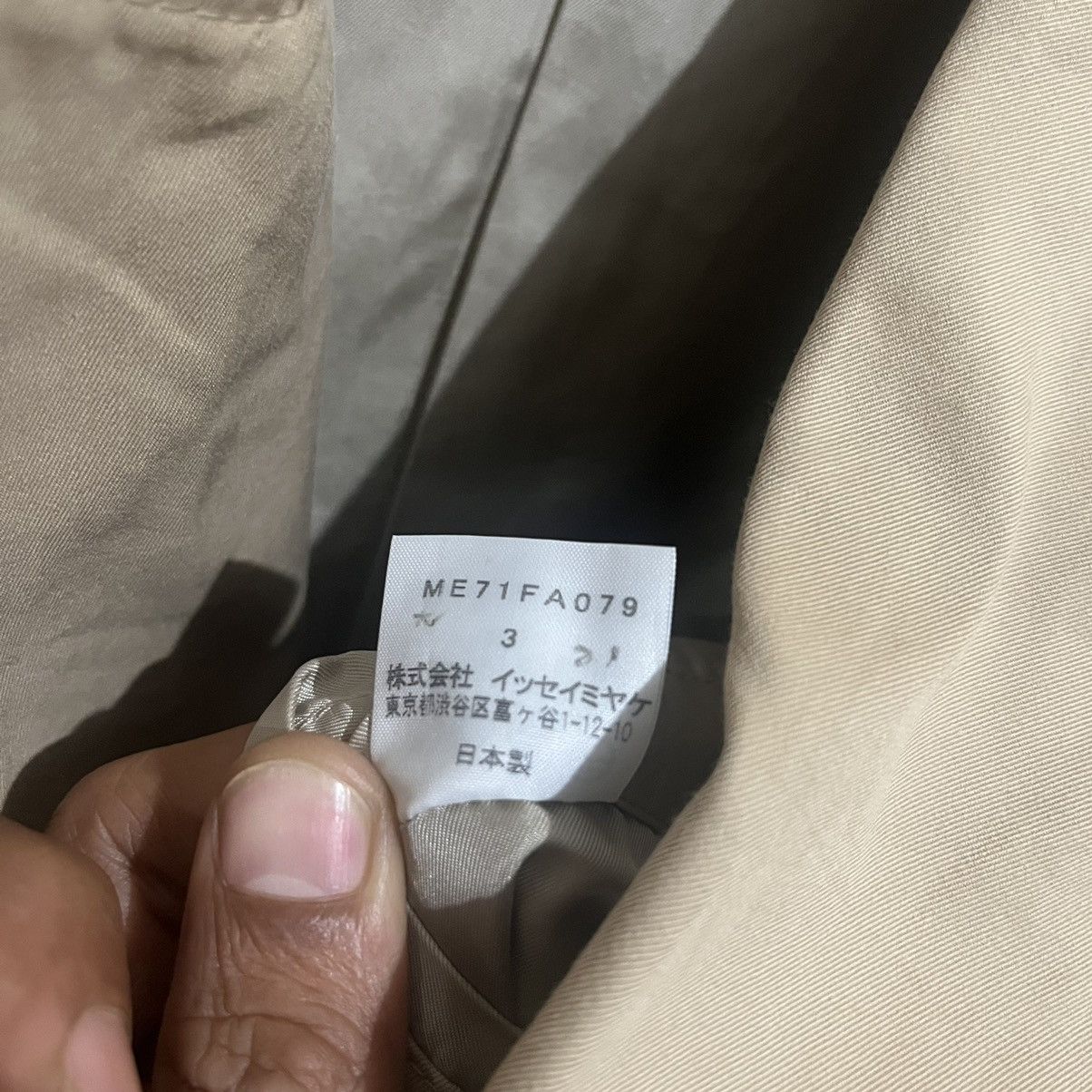 Issey Miyake Issey Miyake Trench Coat Size US L / EU 52-54 / 3 - 6 Thumbnail
