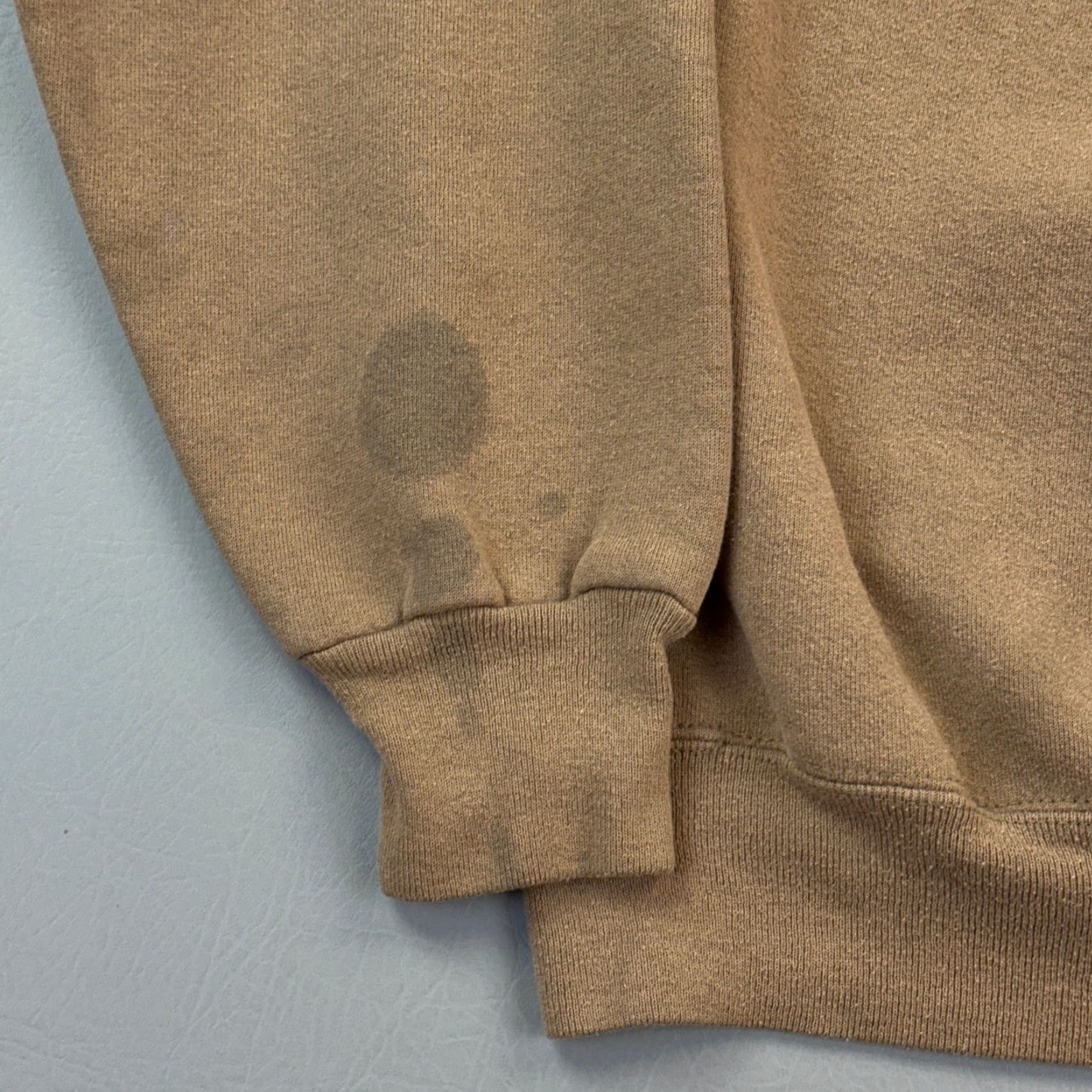 Hanes VINTAGE Hanes Premium Weight Sweatshirt Mens Large Brown Crewneck Pullover Size US L / EU 52-54 / 3 - 2 Thumbnail