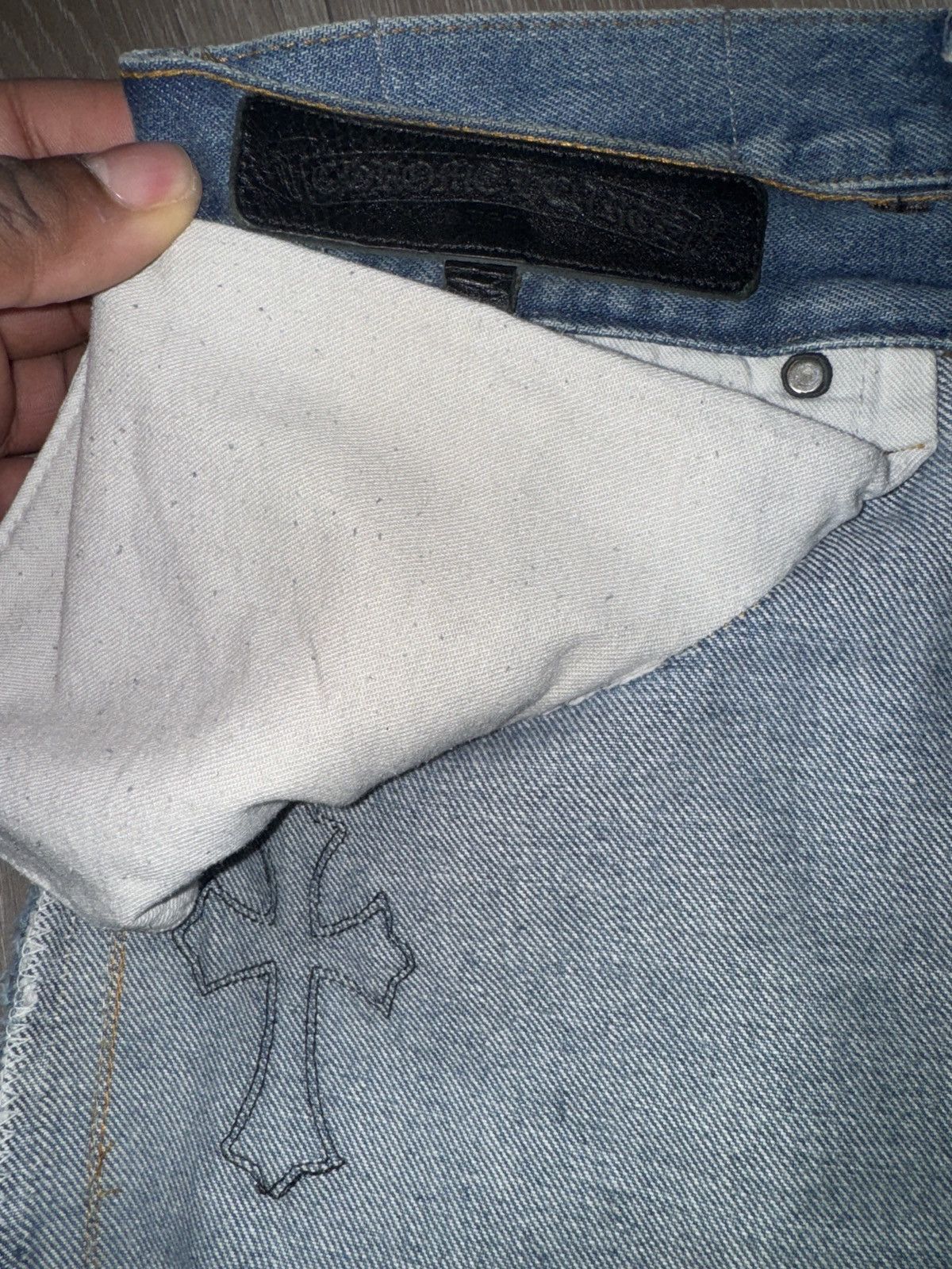 Chrome Hearts × Gallery Dept. 1 Of 1 Chrome Hearts x Gallery Dept Jeans Size US 42 / EU 58 - 24 Thumbnail