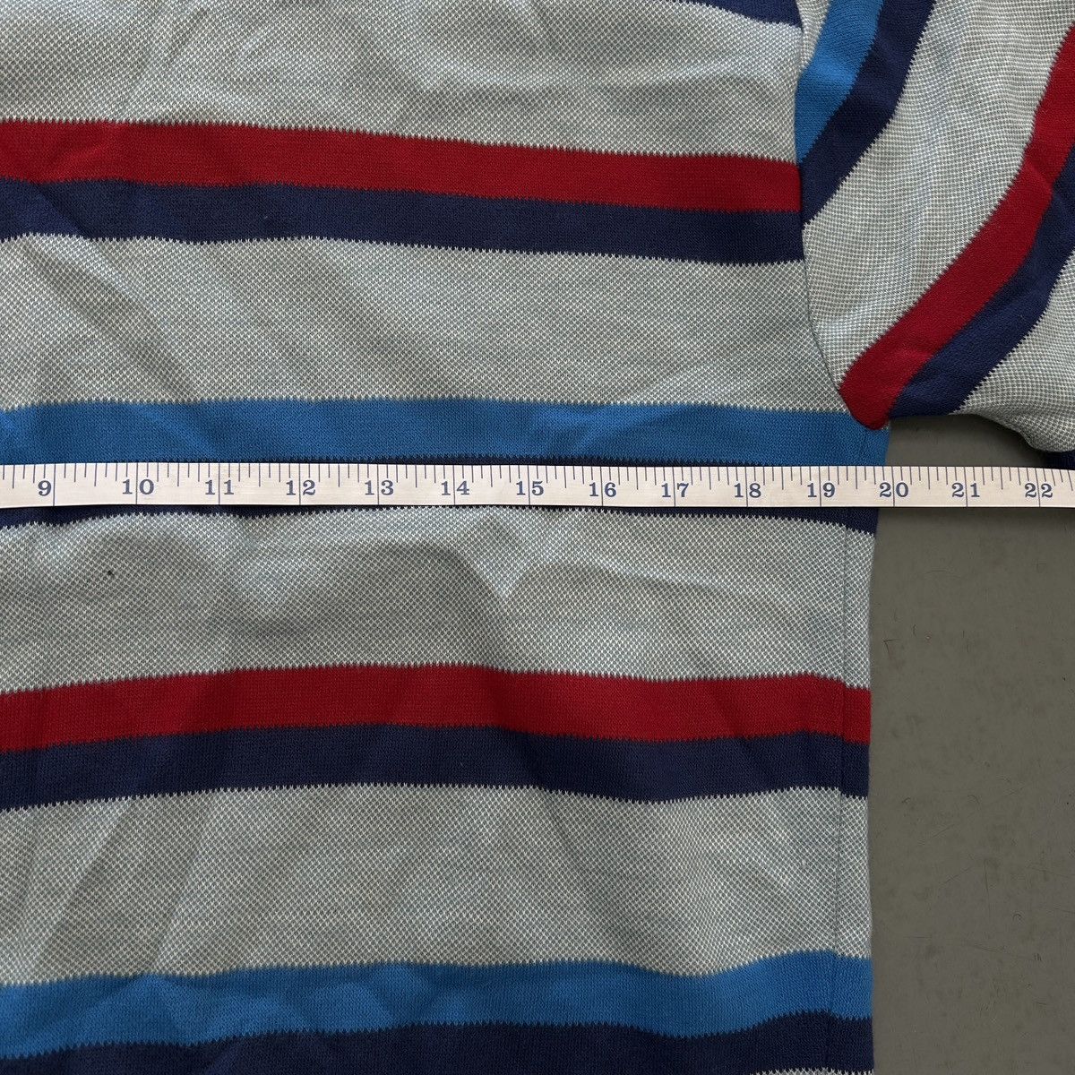 Vintage Vintage Striped Knit Tee - 70s/80s Style Size US M / EU 48-50 / 2 - 5 Thumbnail
