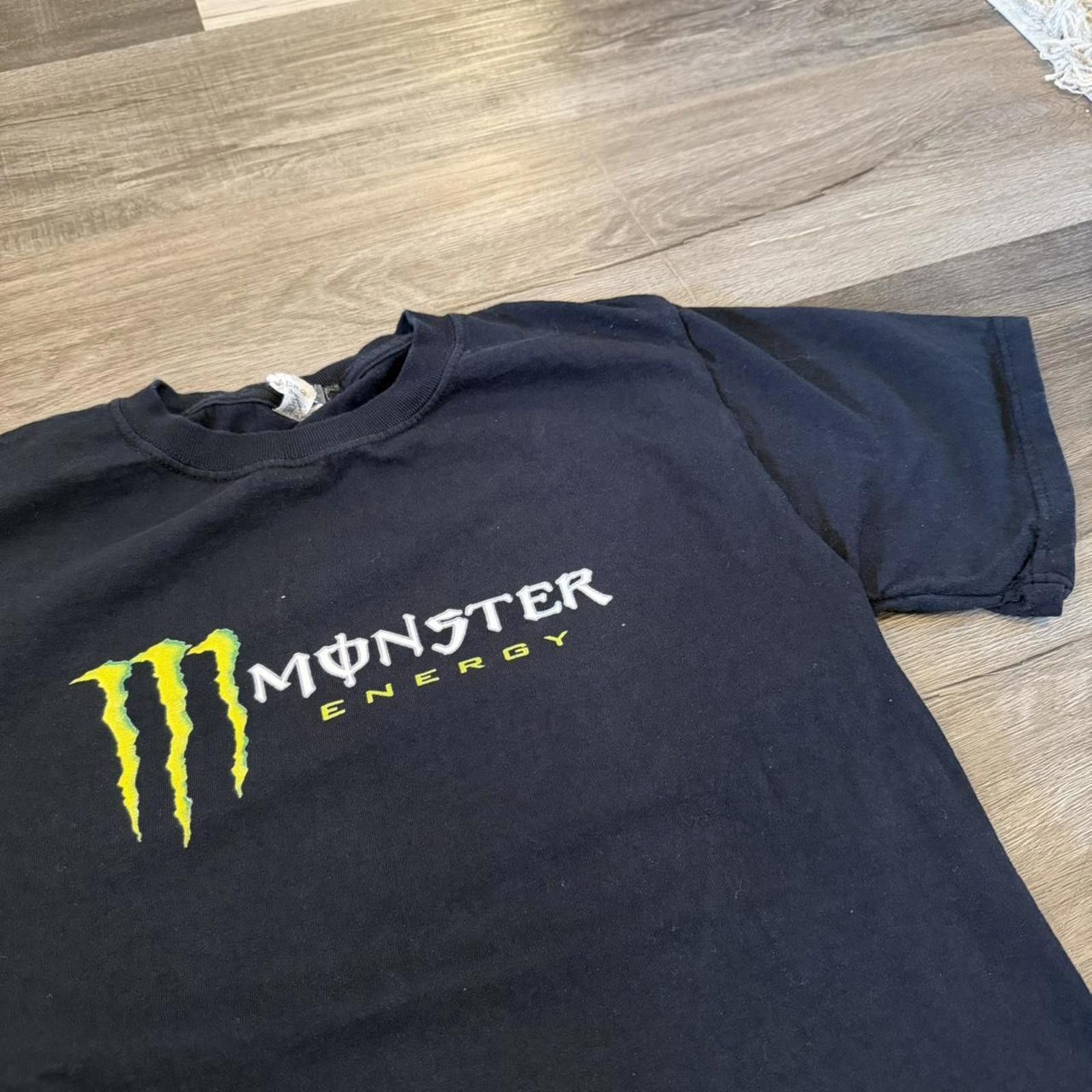 Jerzees Vintage monster energy drink t shirt 00s S Size US S / EU 44-46 / 1 - 1 Thumbnail