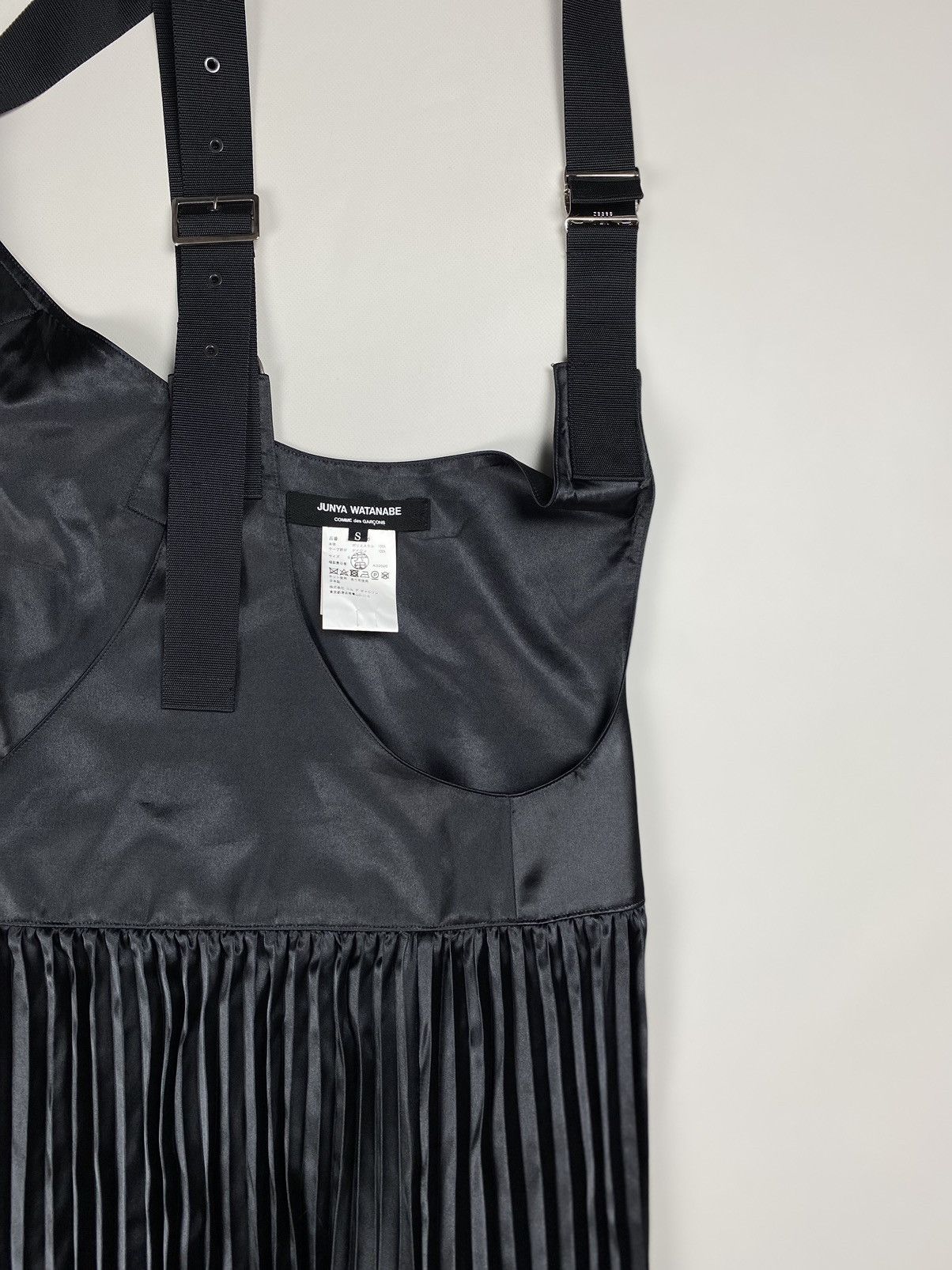Comme des Garcons Comme Des Garçons Junya Watanabe Pleated Skirt W/ Suspenders Size 25" / US 0 / IT 36 - 8 Thumbnail