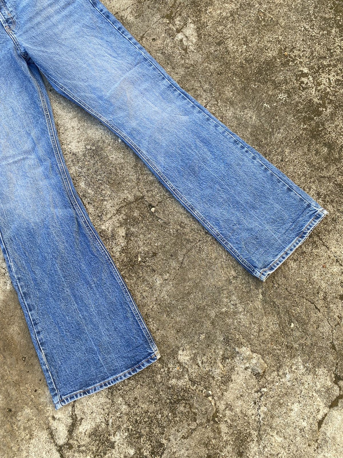 Designer × If Six Was Nine × Vintage We the Free Jeans Made in Turkey Flare Buttonfly Size US 33 - 9 Thumbnail
