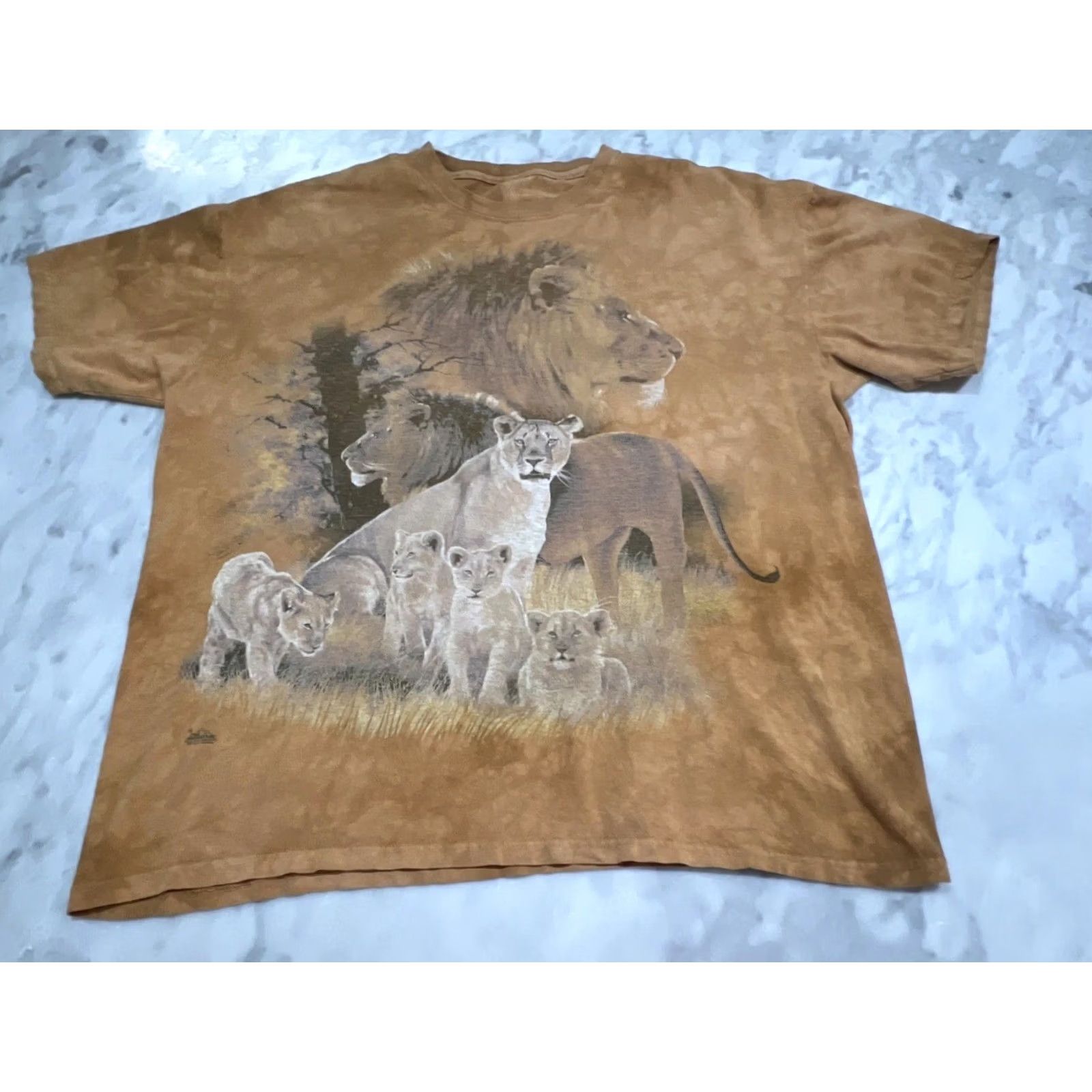 The Mountain The Mountain Lion Shirt XL Size, Lions, Pride Tie Dye Size US XL / EU 56 / 4 - 4 Thumbnail