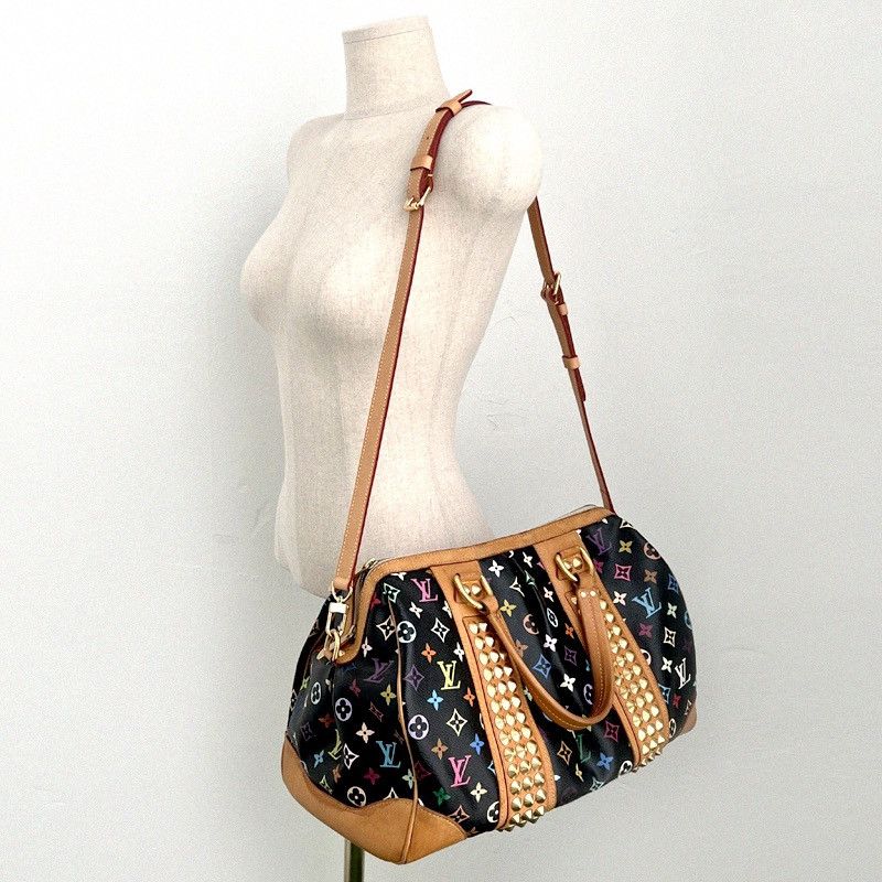Louis Vuitton Murakami Multi-Tote Bag Stud Cross Bag