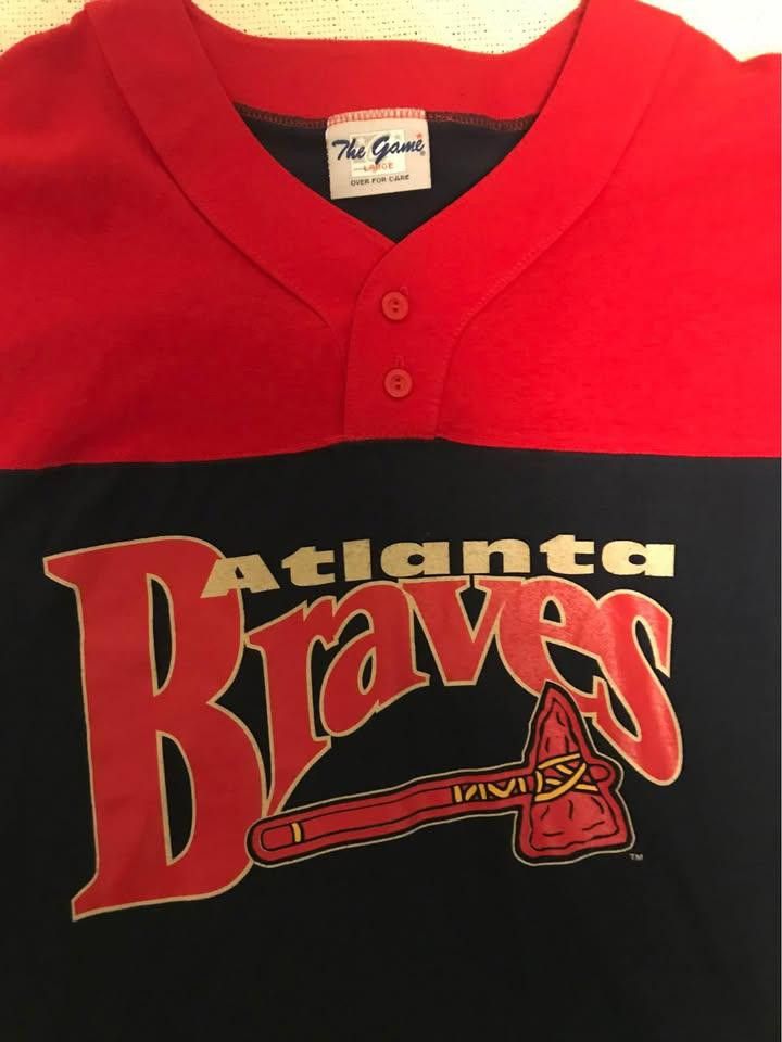 The Game NWT!! Vintage “The Game” Atlanta Braves Shirt Size Large Size US L / EU 52-54 / 3 - 2 Thumbnail