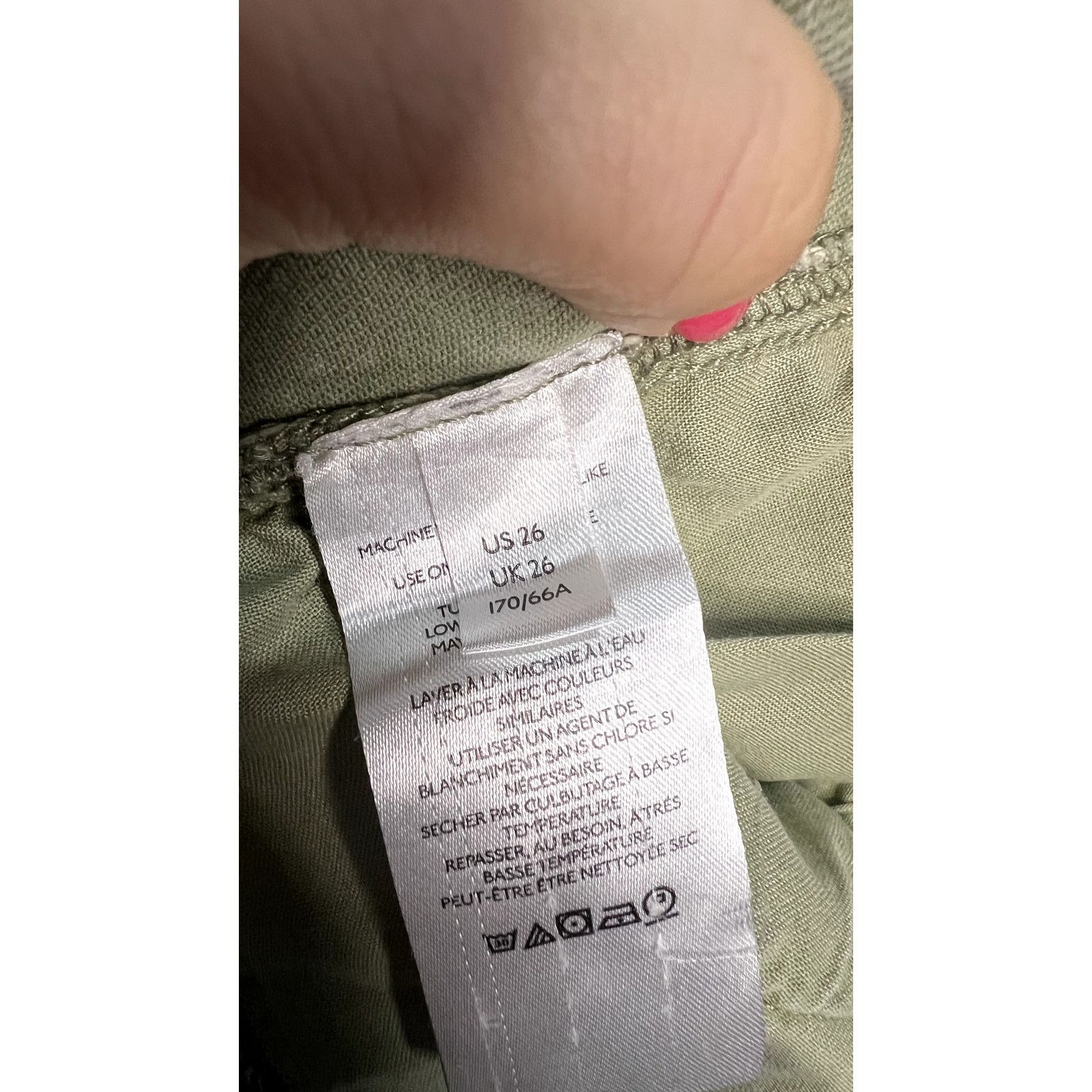 Free People We the Free Women's Green Skinny Jeans Size 26 High-Rise Size 26" / US 2 / IT 38 - 4 Thumbnail