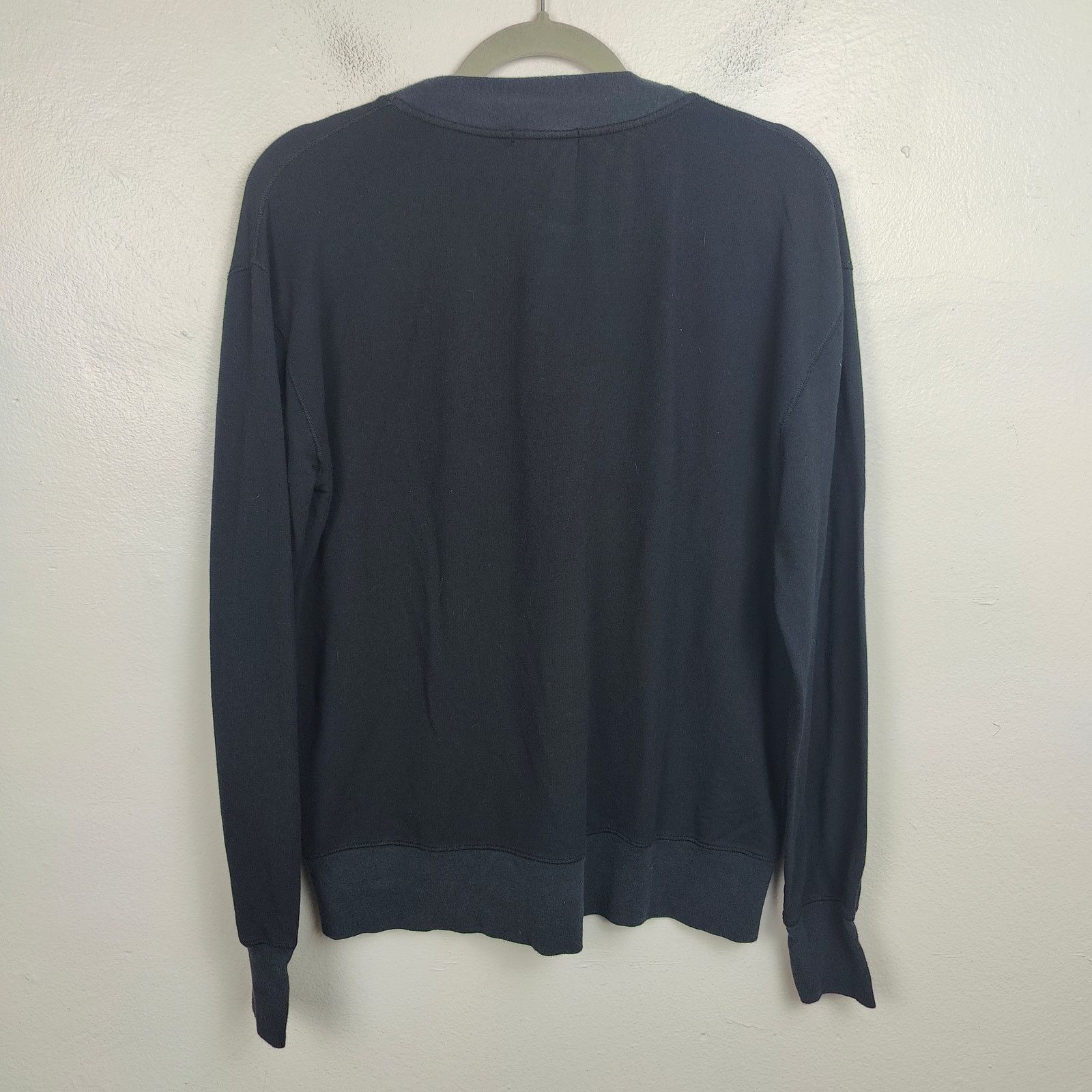 Rag & Bone Rag & Bone V-Neck Top Womens Small Black Knit Boxy Size S / US 4 / IT 40 - 3 Thumbnail
