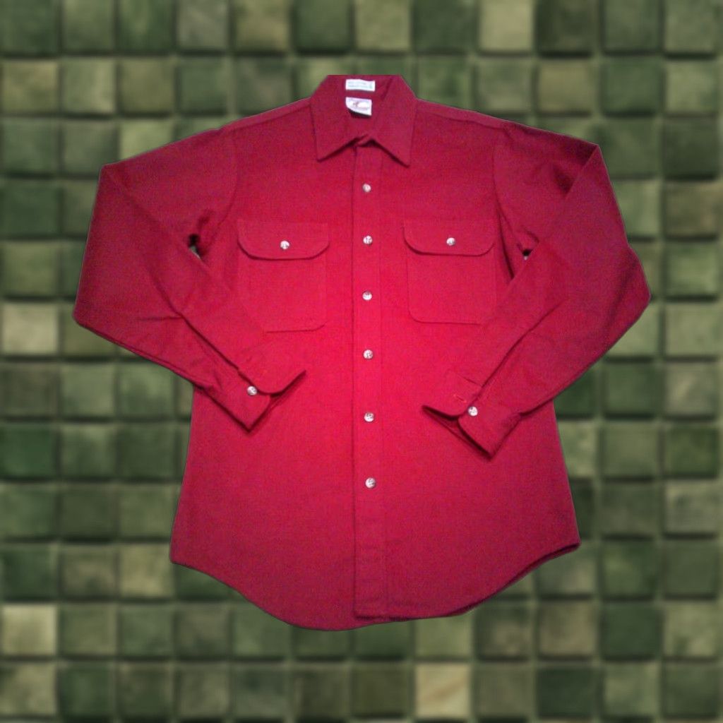 NWOT Prentiss Outdoors Button-Up Shirt Mens L Red Western Casual