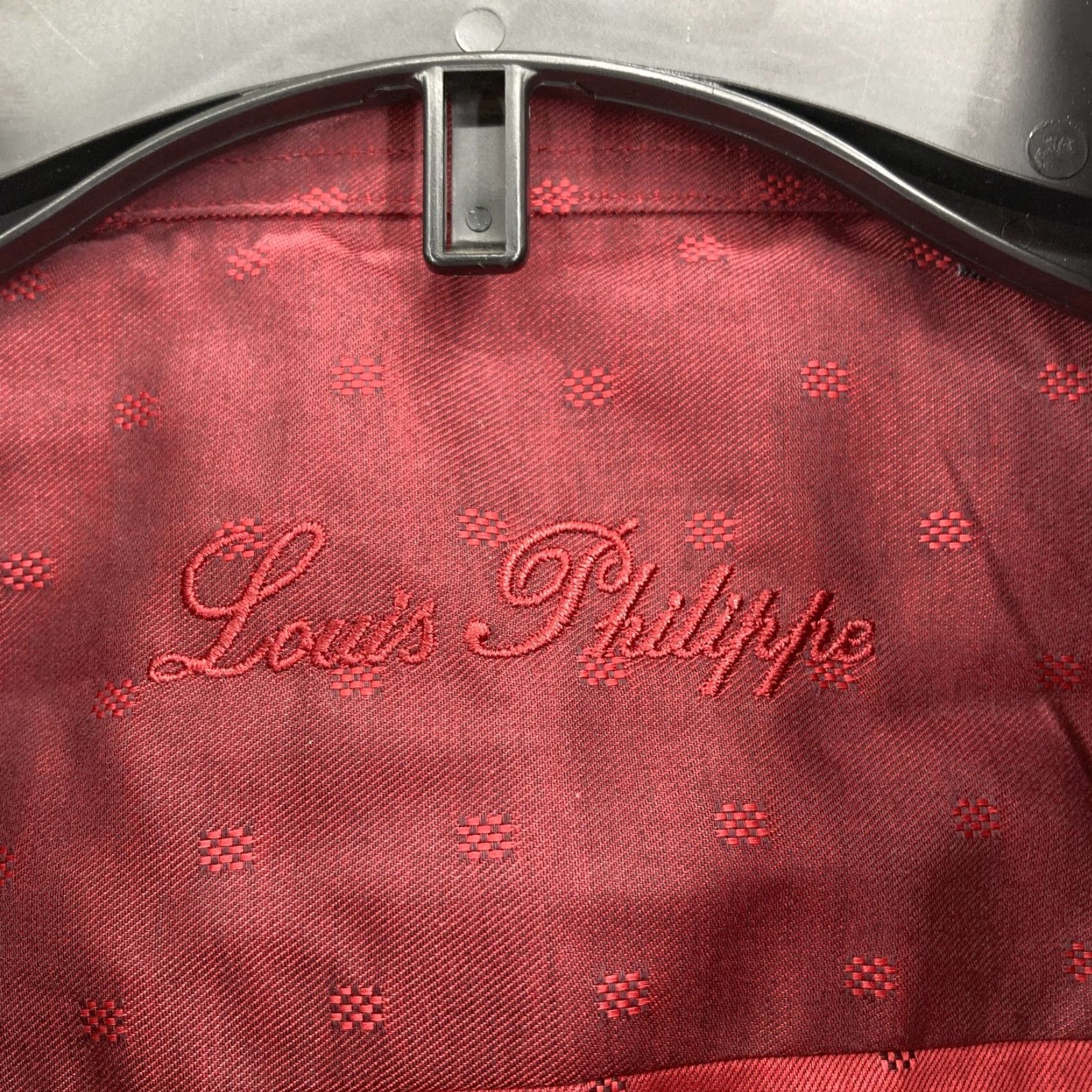 Vintage Louis Philippe Shirt Mens L Red Classic Fiesta Collection Cotton Party Shirt Dress Shirt Long Sleeve Polka Dot 100% Cotton Mens Regular LPSFMCLBK09766 Size US L / EU 52-54 / 3 - 5 Thumbnail