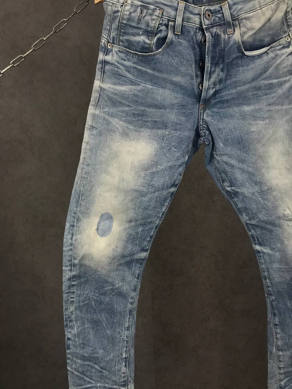 G-Star G Star Raw distressed denim jeans Size US 29 - 3 Thumbnail