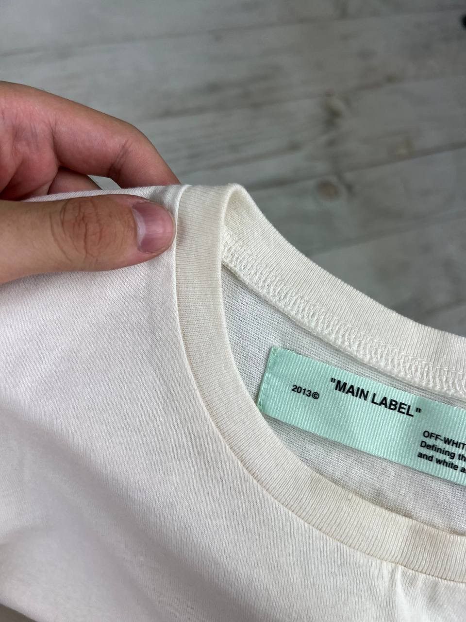 Off-White Off-White Diagonal Gradient Long Sleeve Tee Size US M / EU 48-50 / 2 - 24 Thumbnail