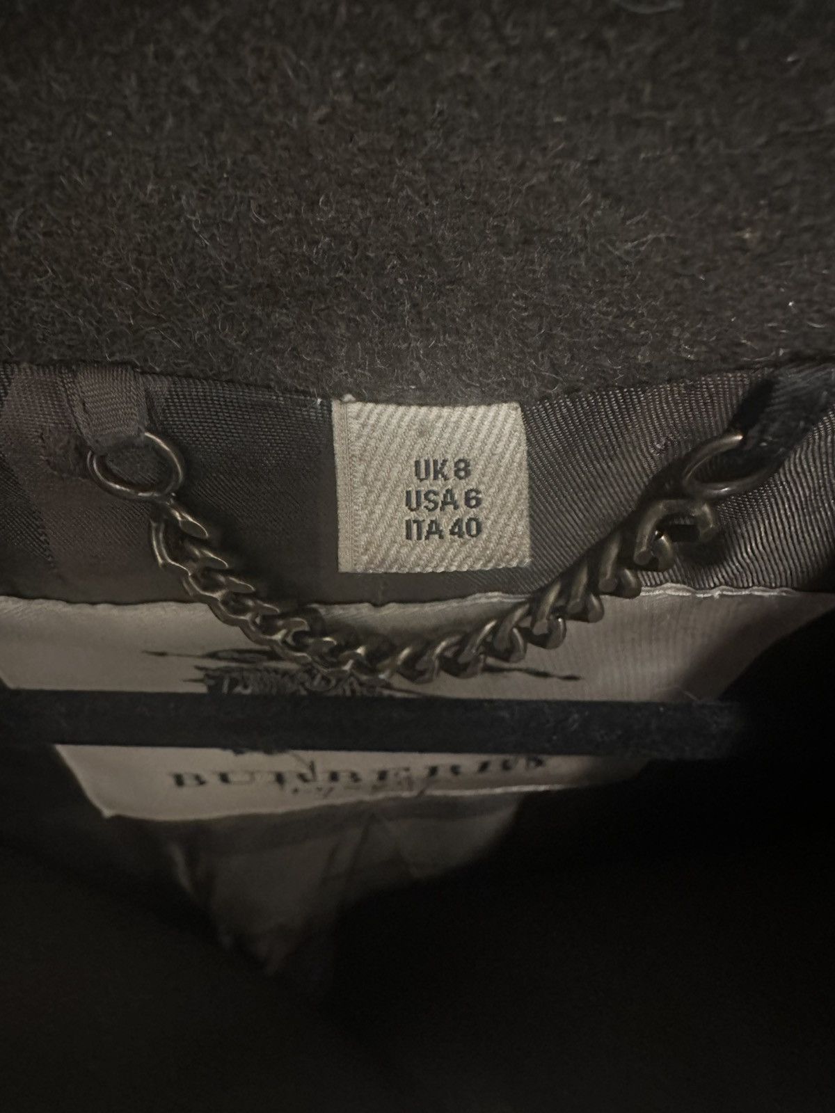 Burberry Authentic Wool Burberry Olive Green Peacoat Size US S / EU 44-46 / 1 - 3 Thumbnail