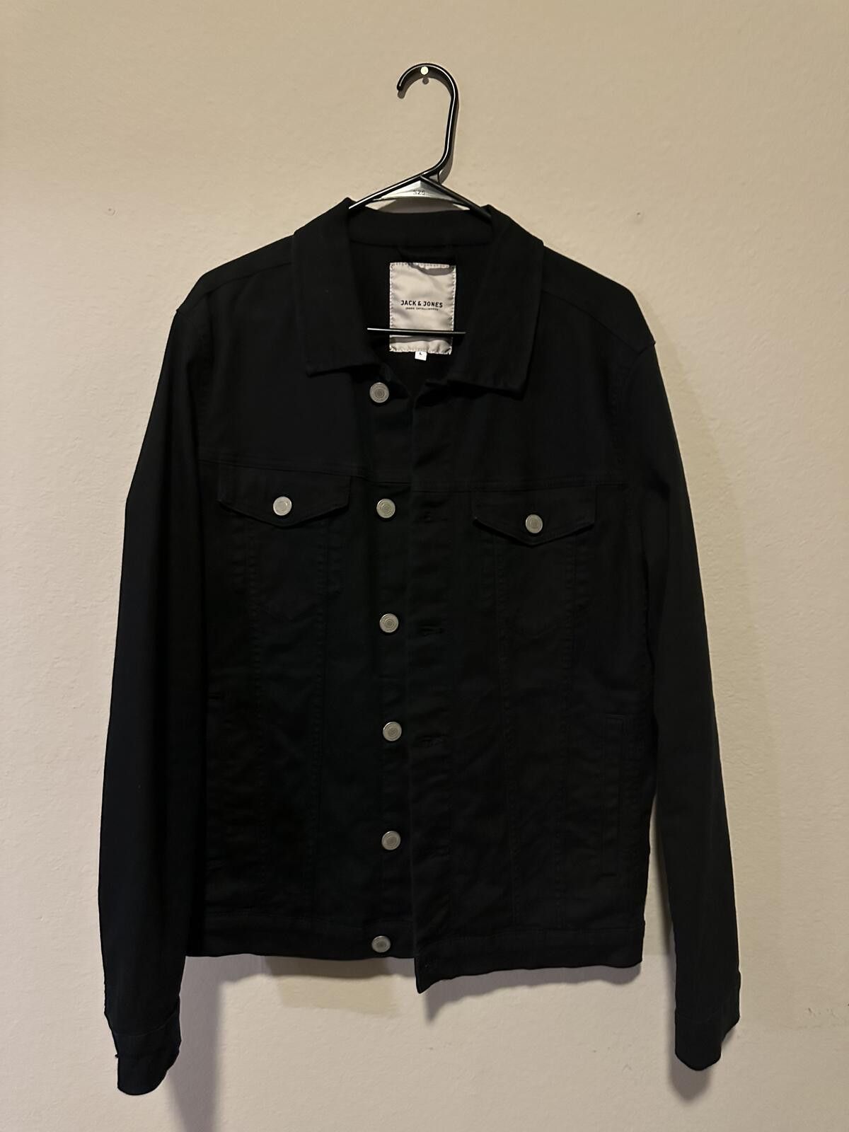 Jack & Jones Jack & Jones Black Denim Jacket Large Size US L / EU 52-54 / 3 - 1 Thumbnail