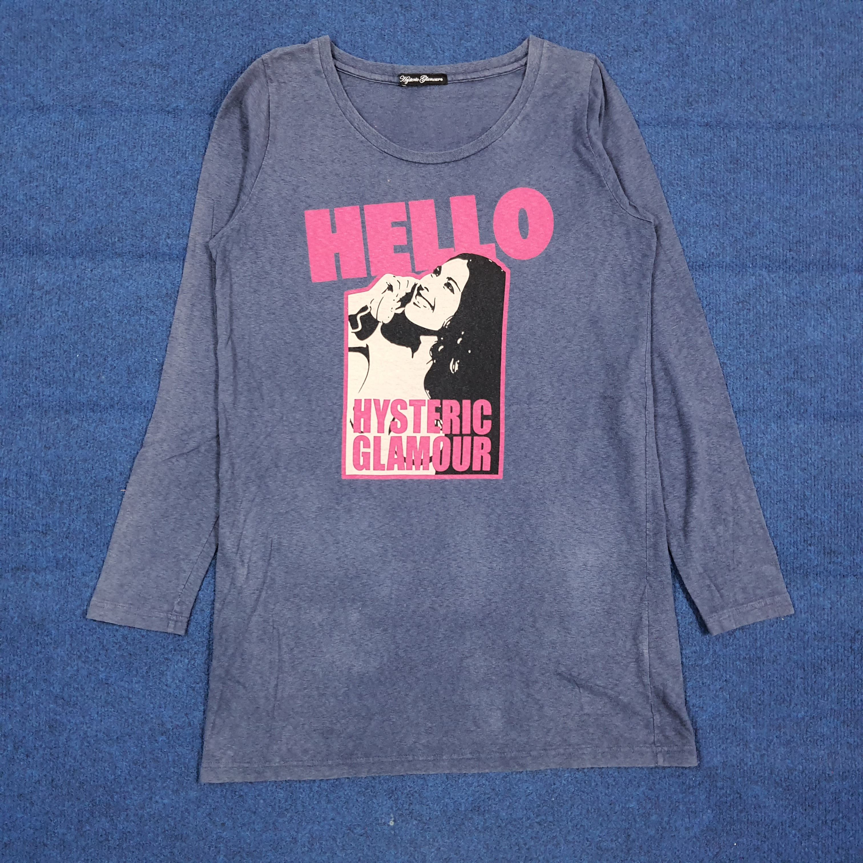 00s hysteric glamour 長袖Tee speak no evil Hysteric Glamour × Vintage Vintage Hysteric Glamour Speak No Evil