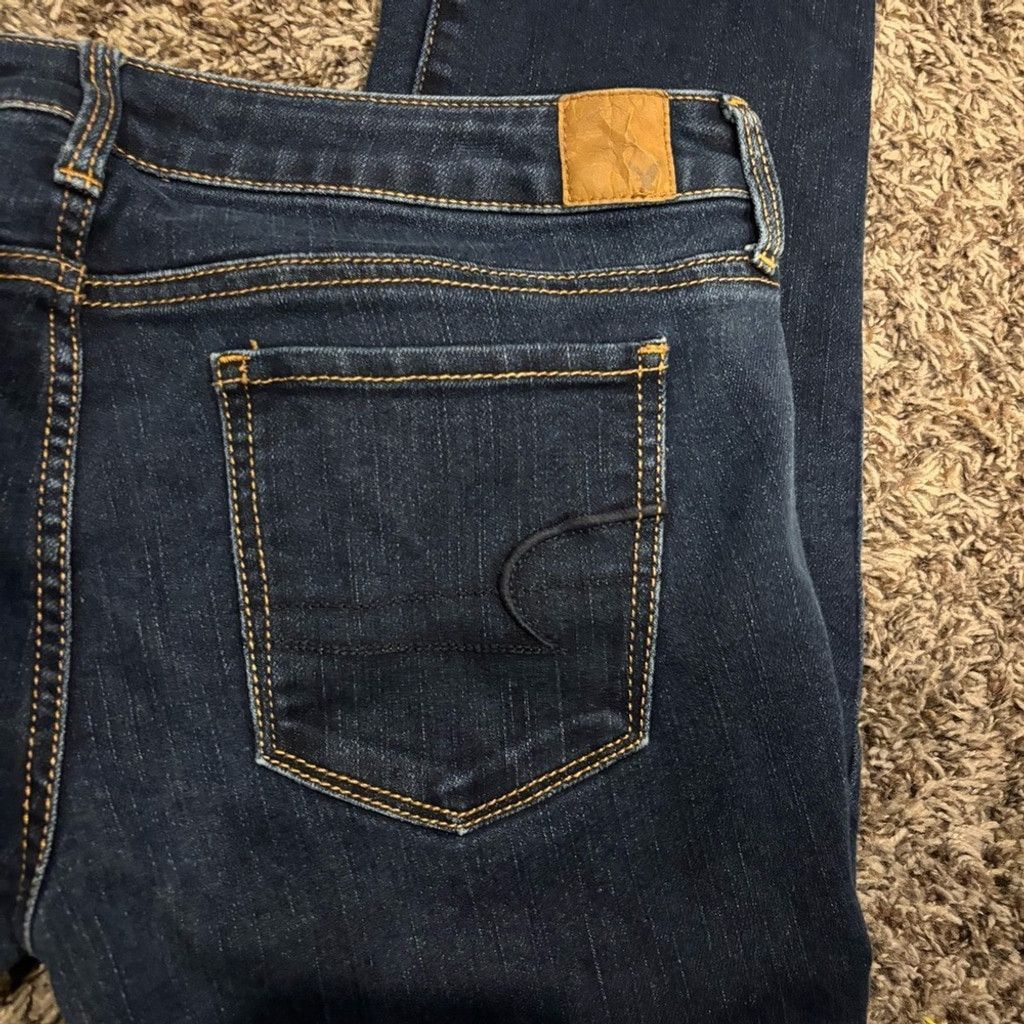 American Eagle Outfitters Women's American Eagle Skinny Jeans Size 34" / US 12 / IT 48 - 3 Thumbnail