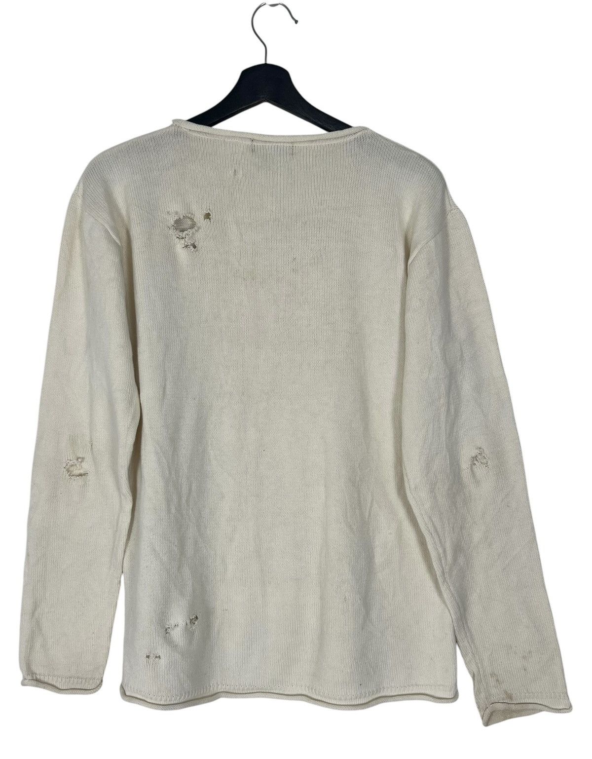 14th Addiction Distressed Spinash Punk Knit Size US M / EU 48-50 / 2 - 2 Thumbnail