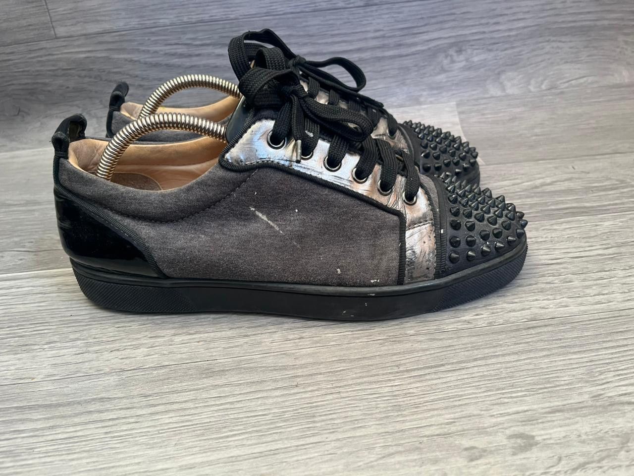 Christian Louboutin Christian Louboutin Louis Junior Spikes Low - Top Sneakers Size US 8 / EU 41 - 5 Thumbnail