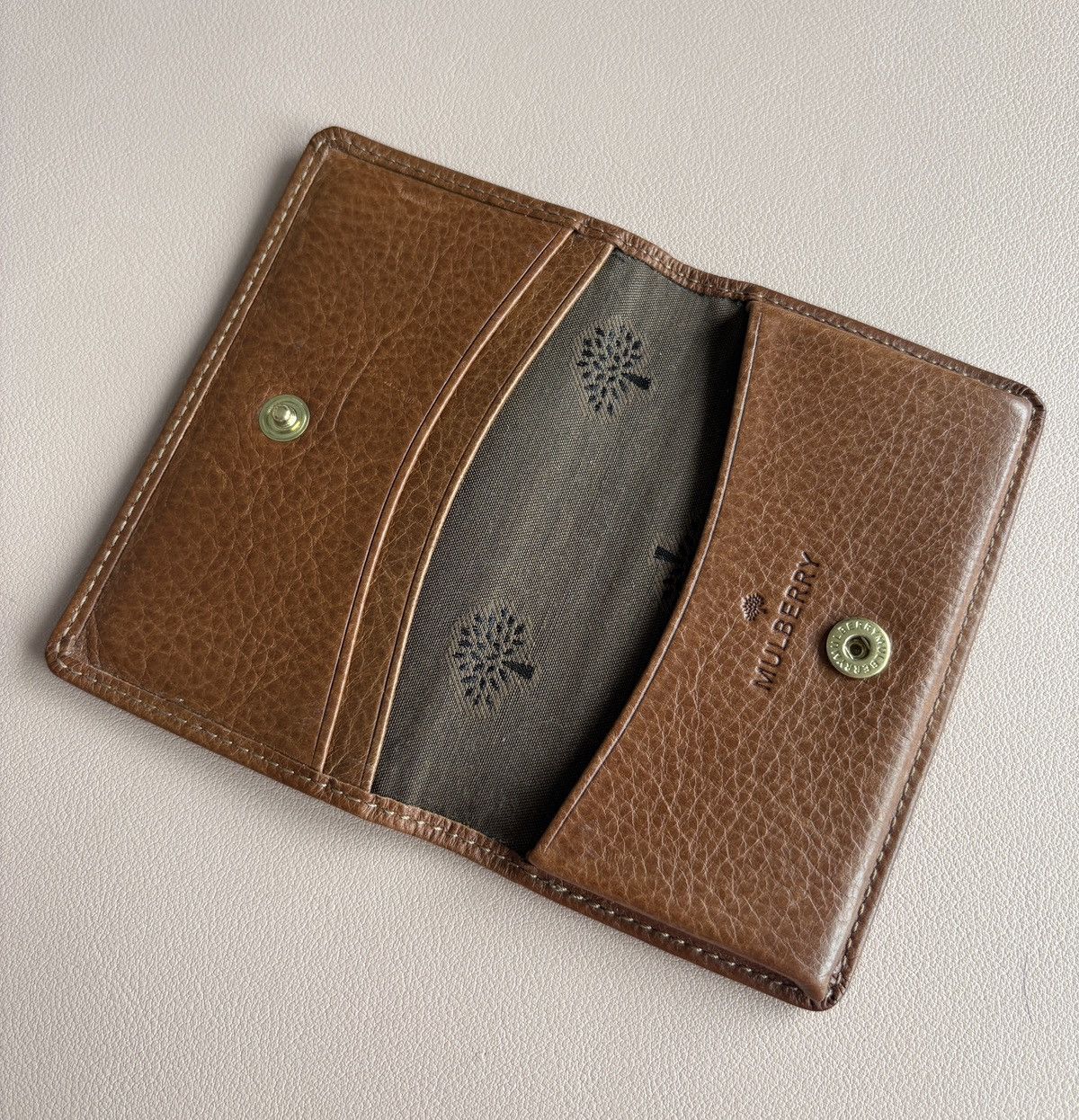 Mulberry Small Leather Bifold Cardholder Wallet