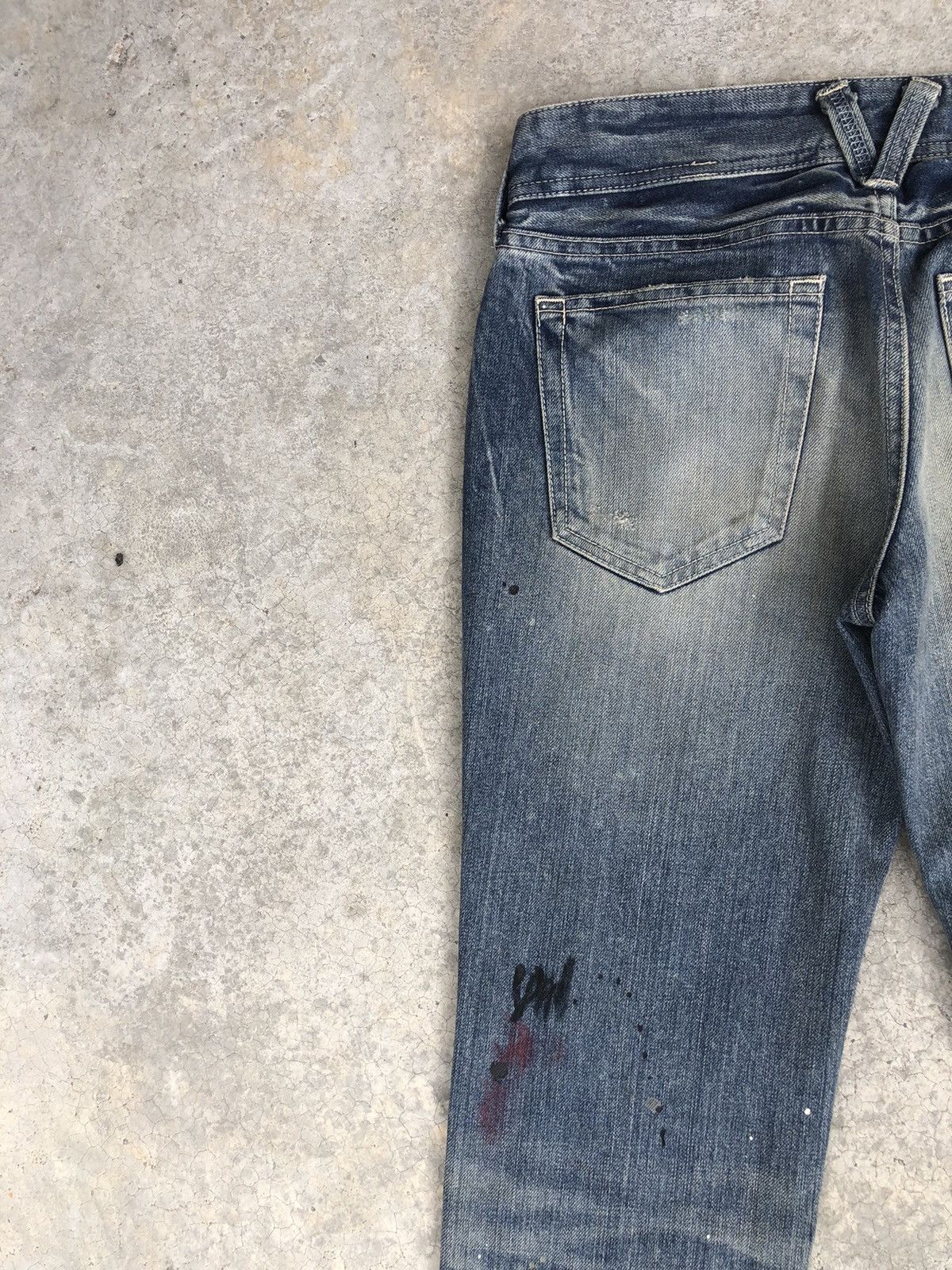 Vanquish Japanese Vanquish Distressed Jeans Slim Fit Size US 30 / EU 46 - 11 Thumbnail
