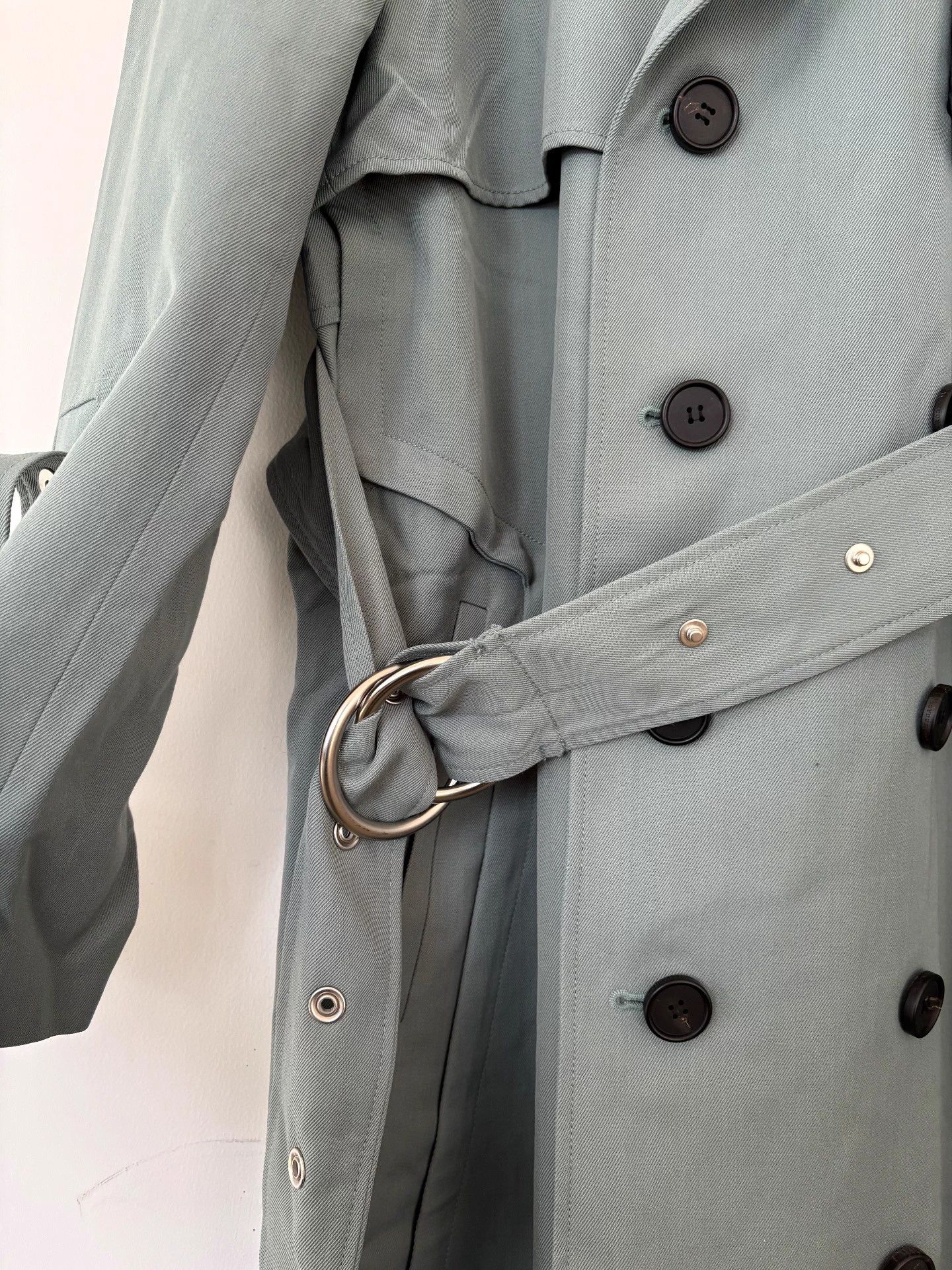 Wooyoungmi Wooyoungmi 19FW Runway Men's Oversized Long Wool Trench 46 (M) Size US M / EU 48-50 / 2 - 7 Thumbnail