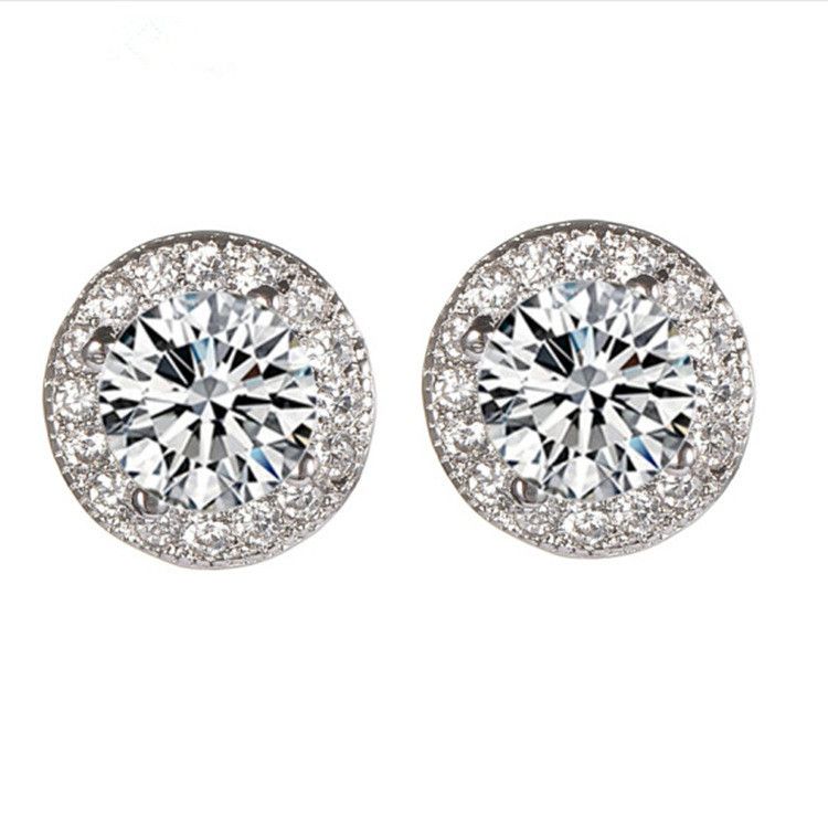 Jewelry Vintage Earrings One Pairs Chrome Jewelry Size ONE SIZE - 5 Thumbnail