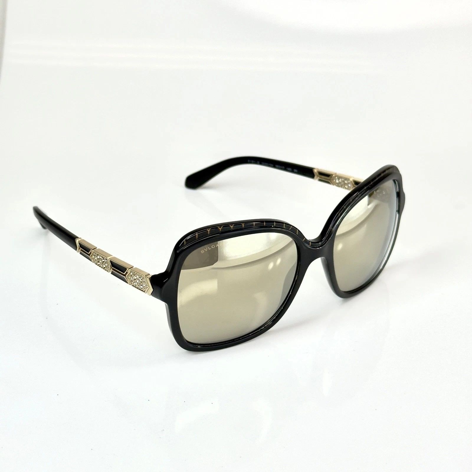 Bvlgari BULGARI 8181 Serpenti BV8181B Black Mirrored Sunglass Size ONE SIZE - 12 Thumbnail