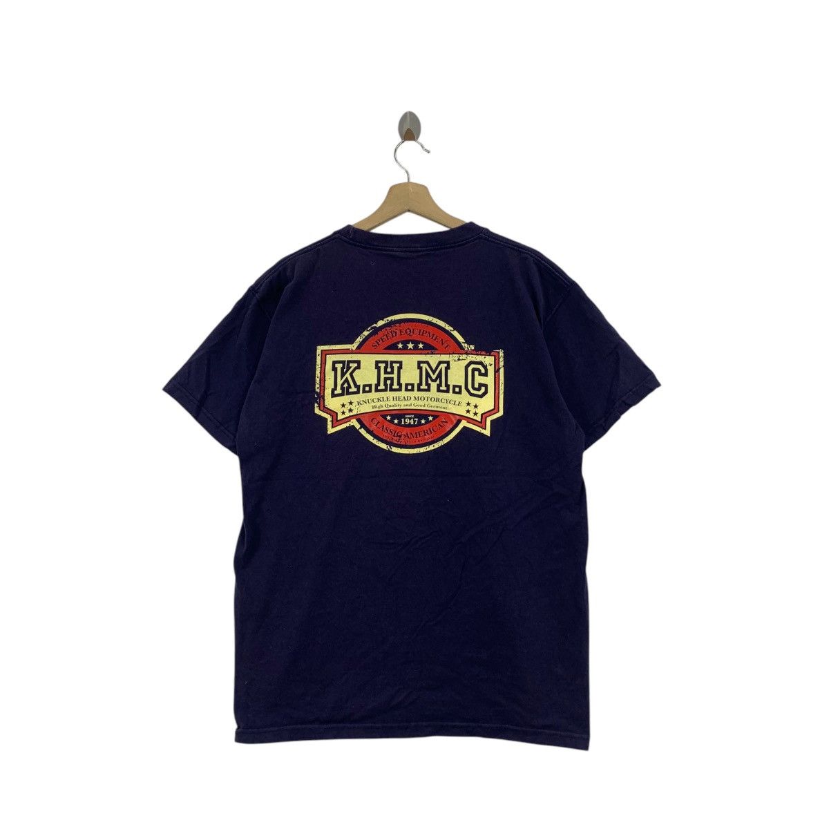 Vintage Vintage KNUCKLE HEAD MOTORCYCLE Yamaya Tee Shirt Top Japan Size US XL / EU 56 / 4 - 5 Thumbnail