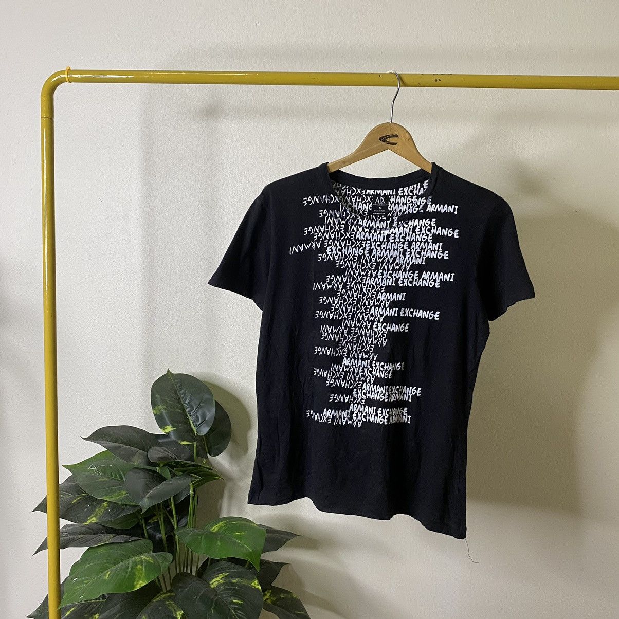 Armani Exchange A/X Seditionaries Poem Style Cyber Gothic Punk Ifsixwasnine Size US S / EU 44-46 / 1 - 1 Thumbnail