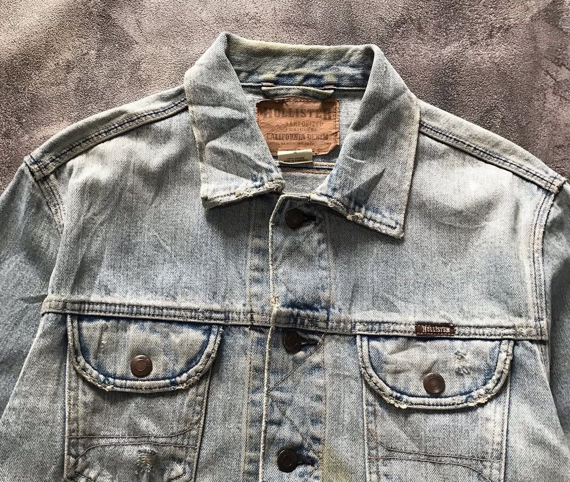 If Six Was Nine 2000s Archival 14th Japanese Trucker Jeans Jacket y2k Lgb Size US M / EU 48-50 / 2 - 2 Thumbnail